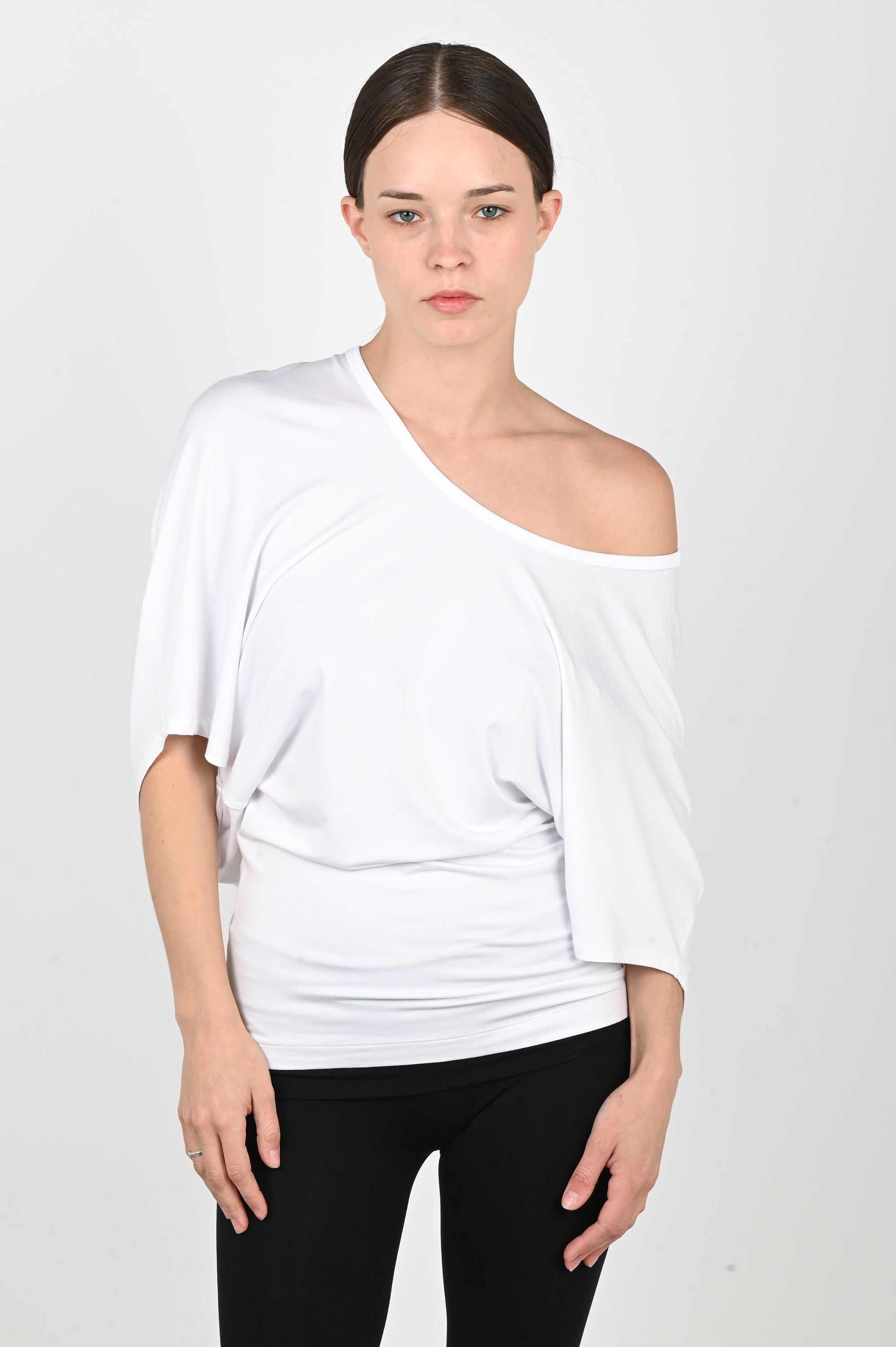 Olivia Rowan - Liquid Tee - White