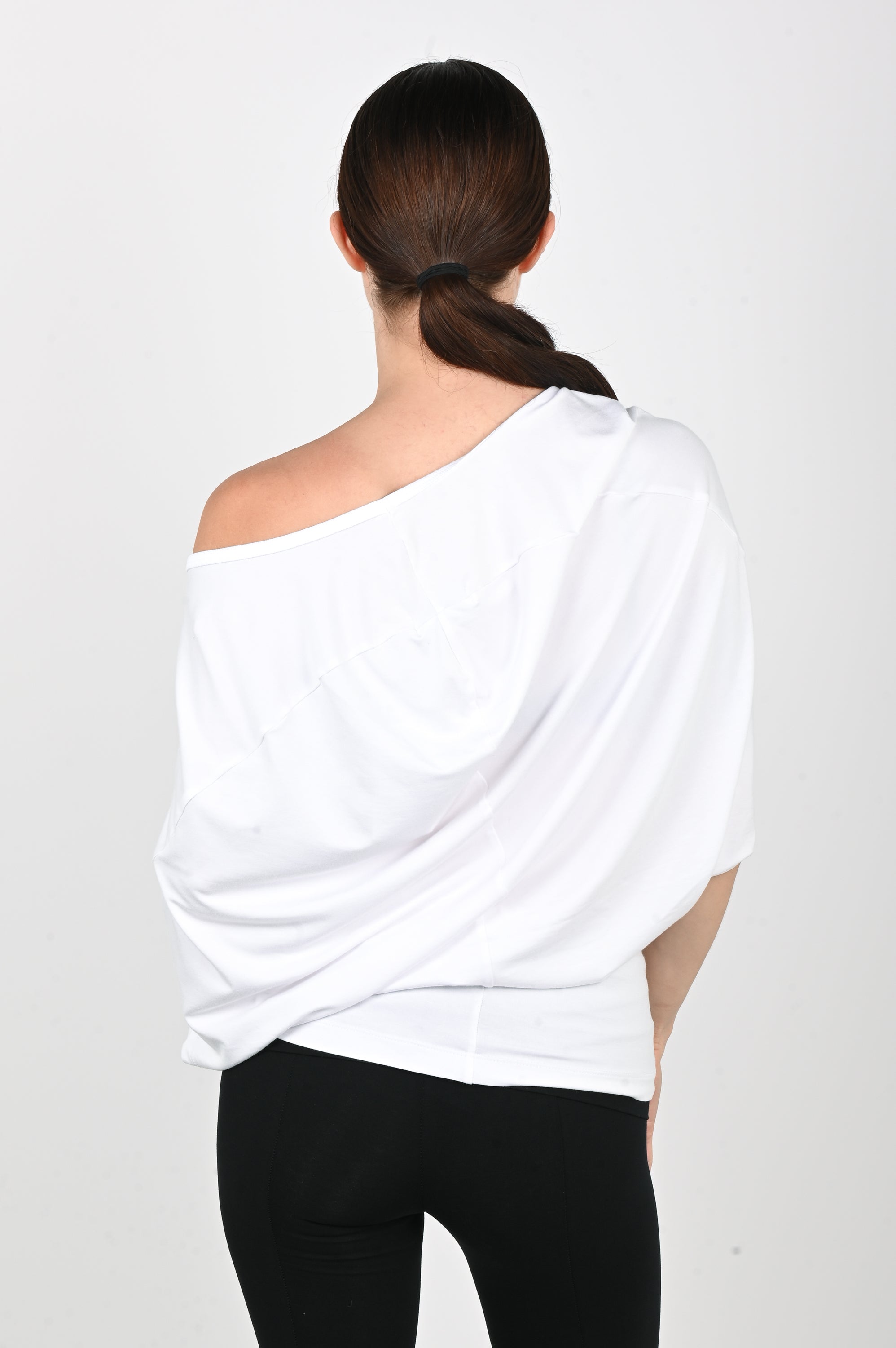 Olivia Rowan - Liquid Tee - White