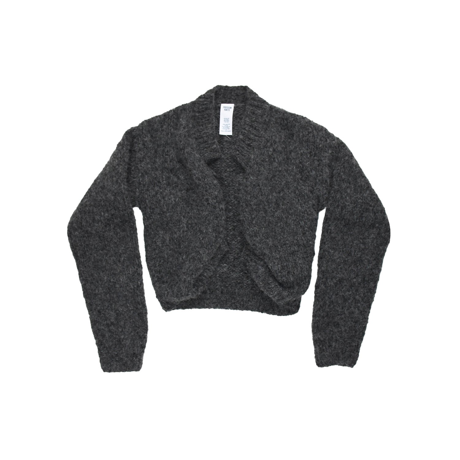 Frisson Knits - Cardigan - Grey