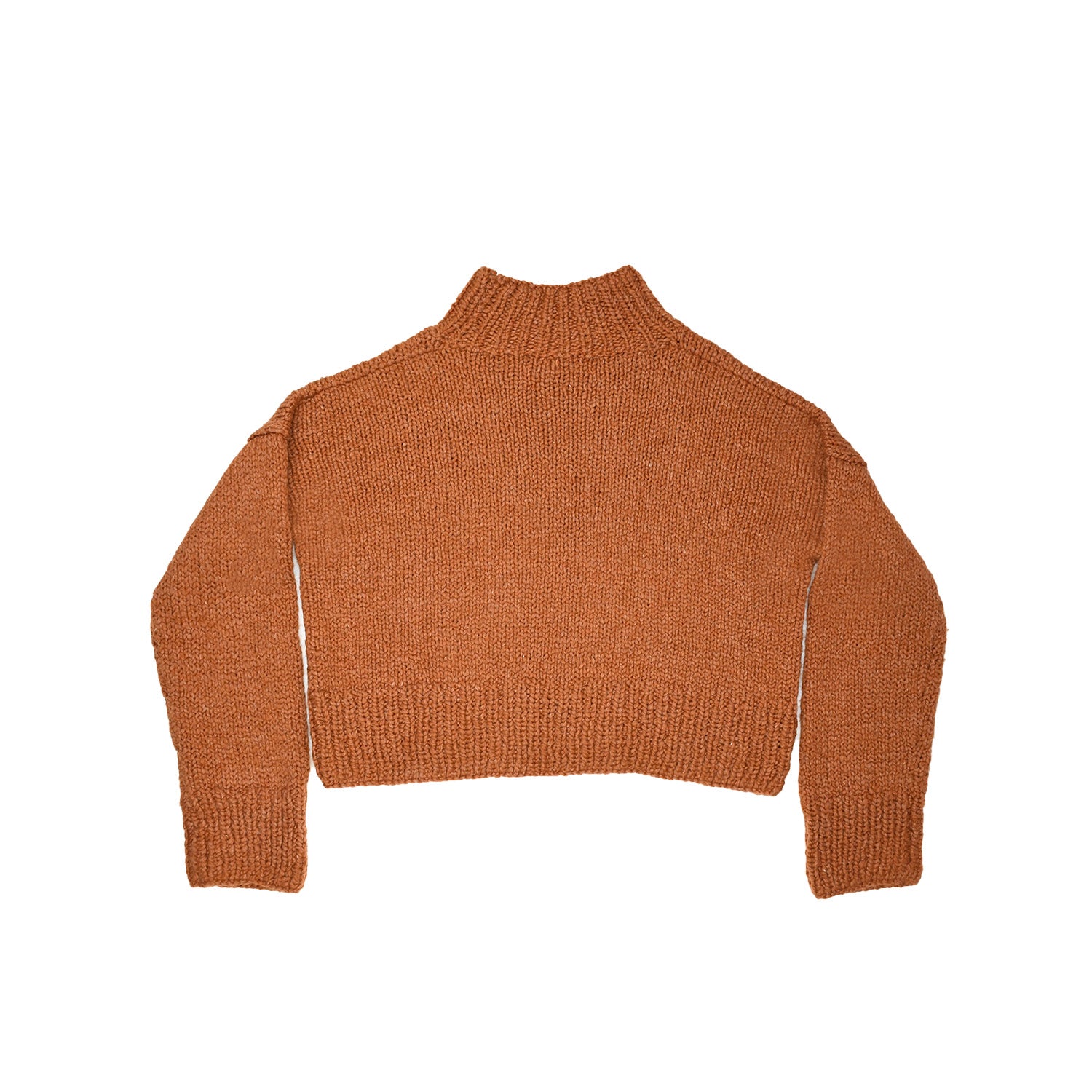 Frisson Knits - Crew Neck - Orange