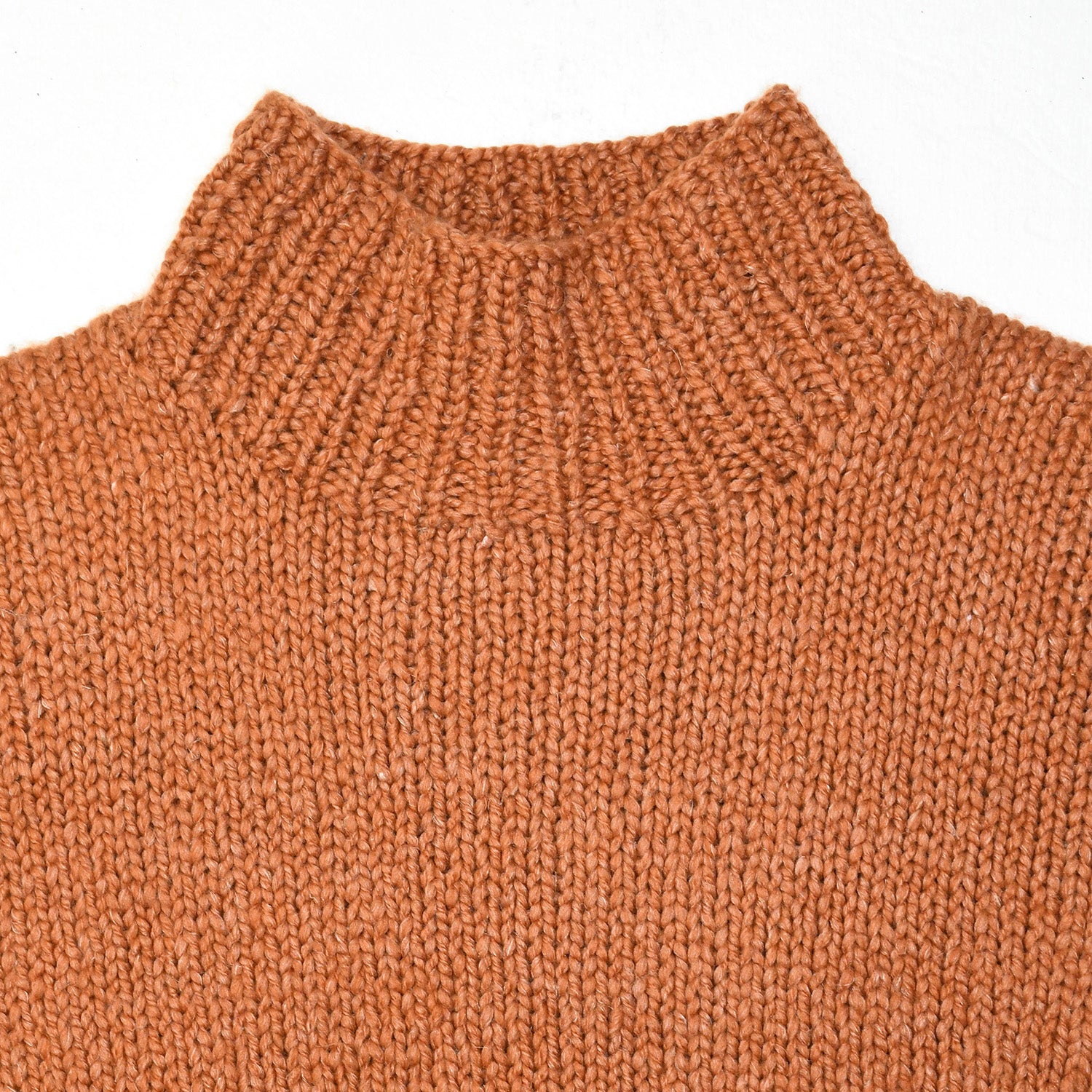 Frisson Knits - Crew Neck - Orange