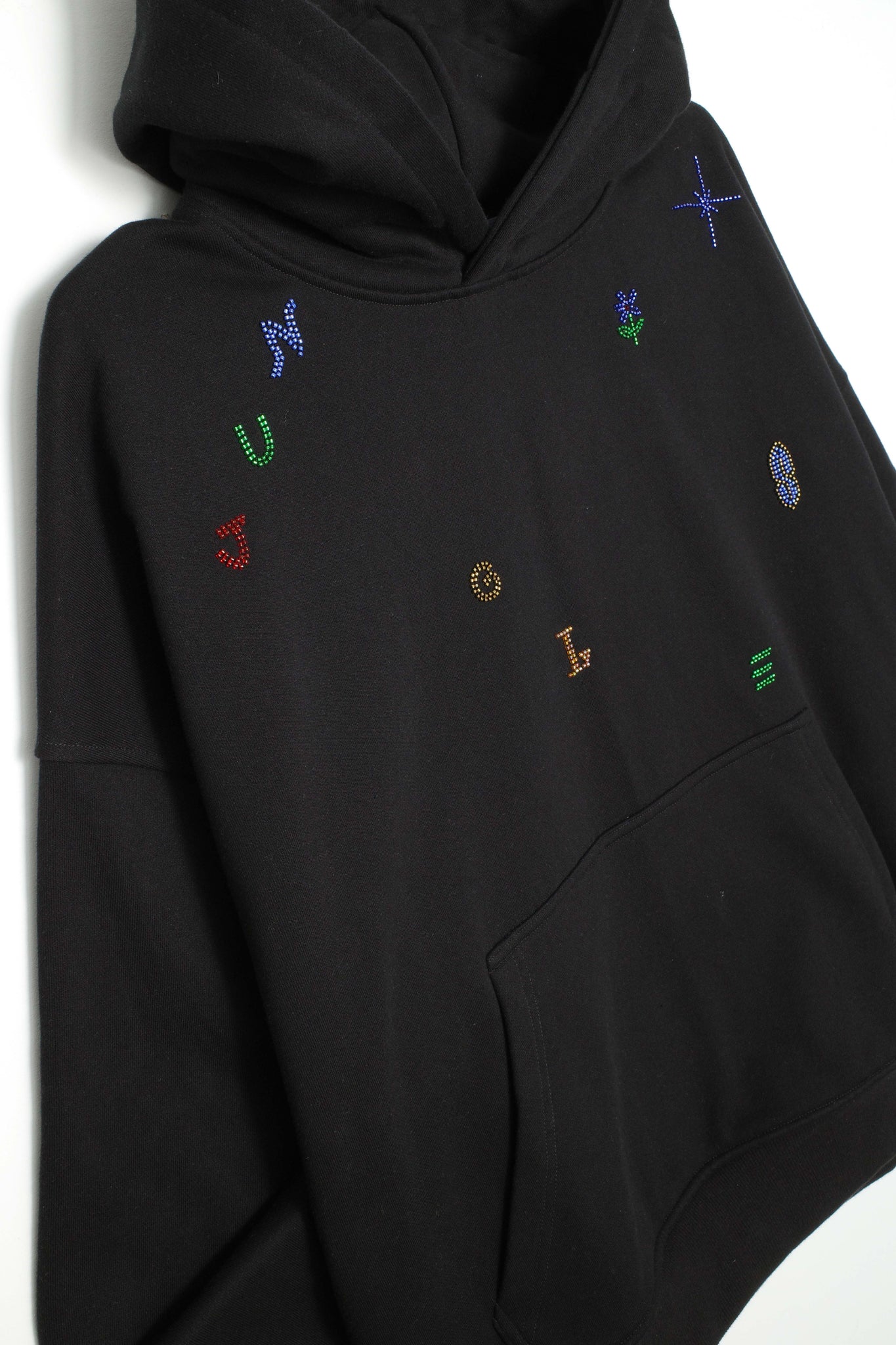 JUNGLES JUNGLES - Letters Beaded Hoodie