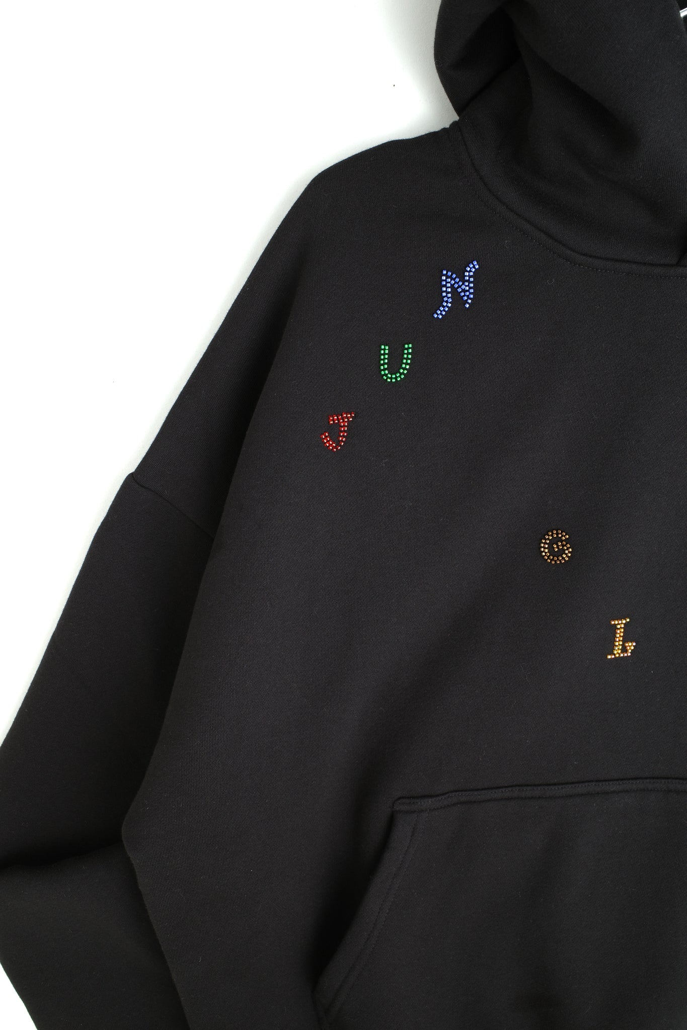 JUNGLES JUNGLES - Letters Beaded Hoodie