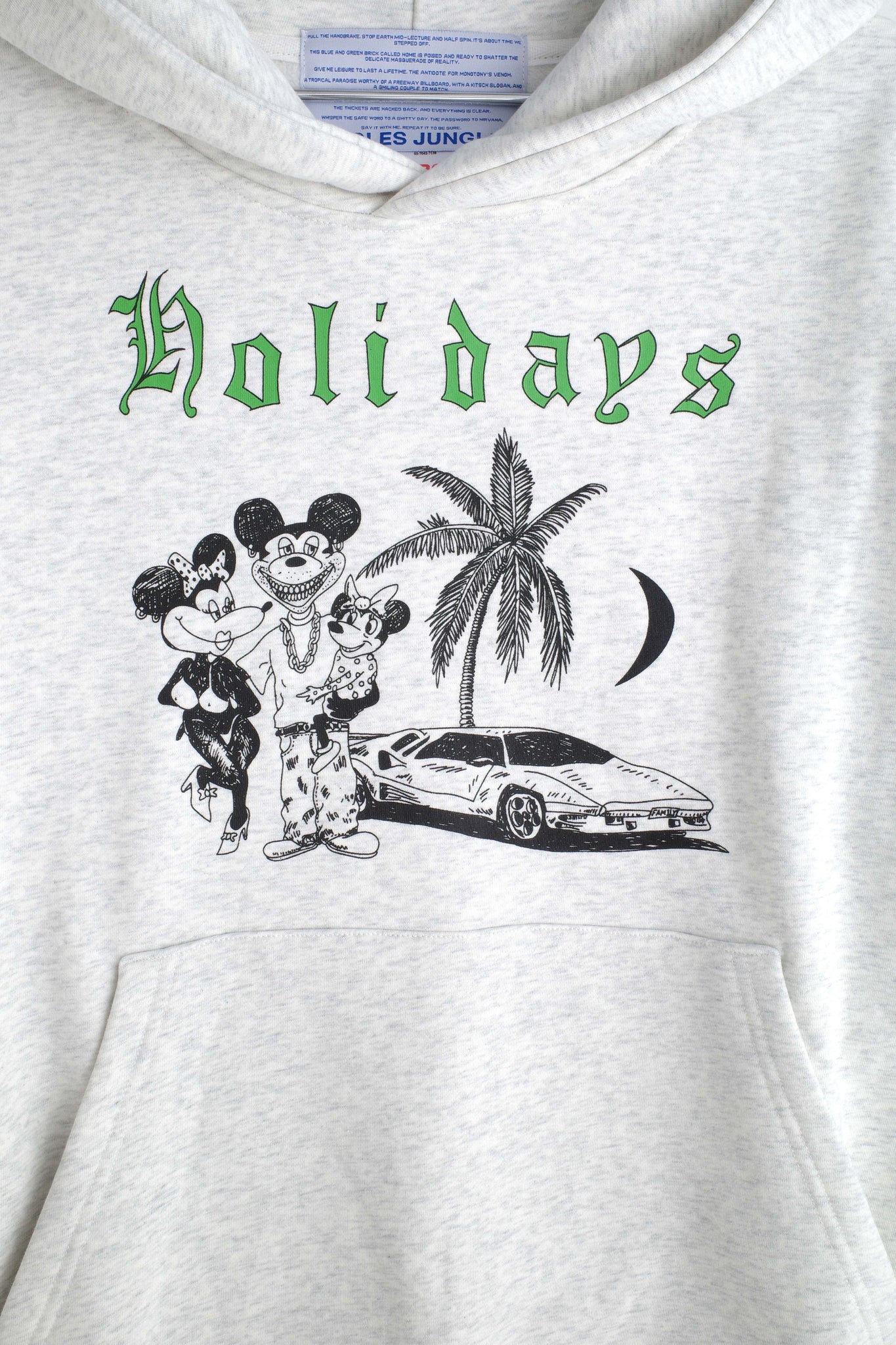 JUNGLES JUNGLES - Holidays Hoodie - Grey