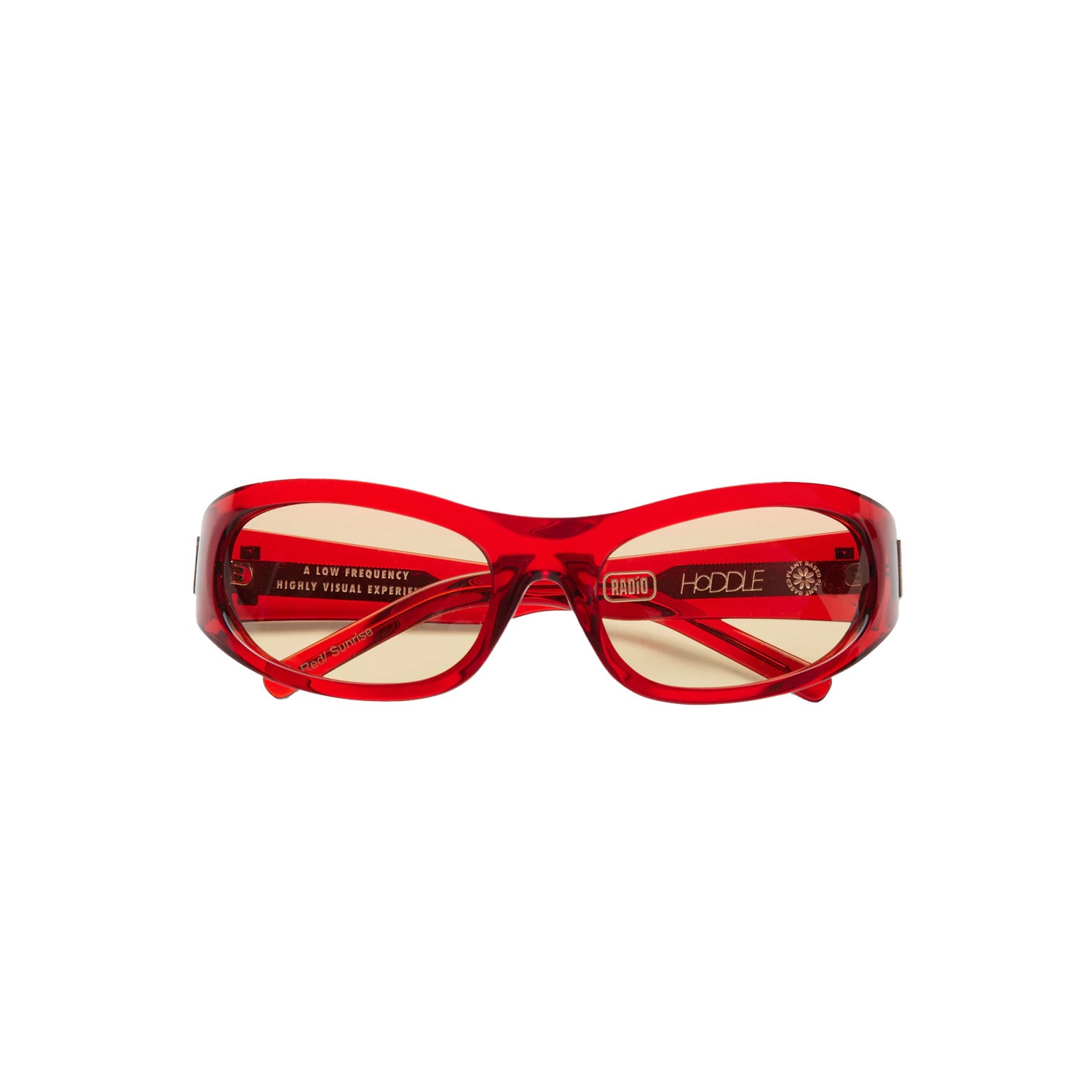 HODDLE x Radio Eyewear - "Prestigio" Sunglasses - Red