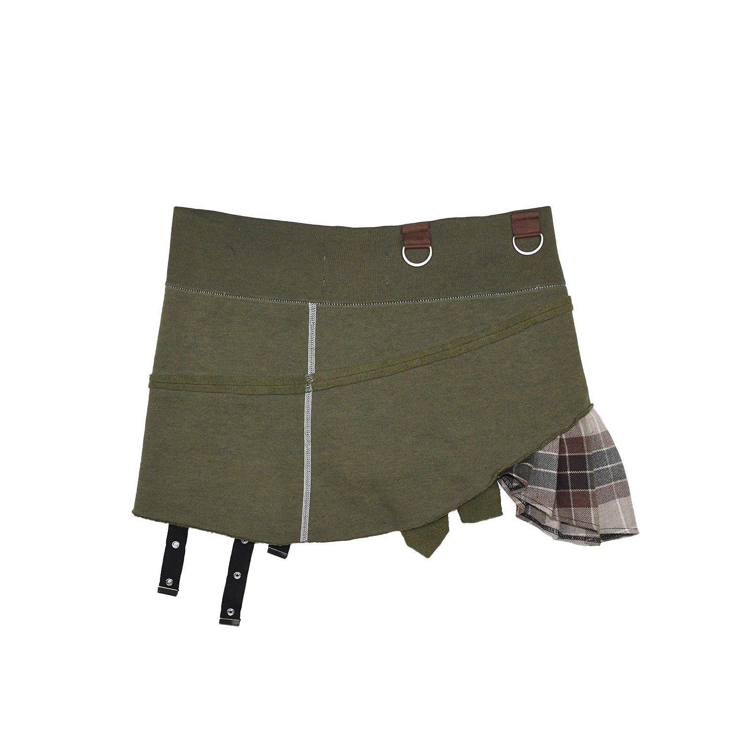 Hydra Opia - Serpent Kilt Mini - Khaki/Brown