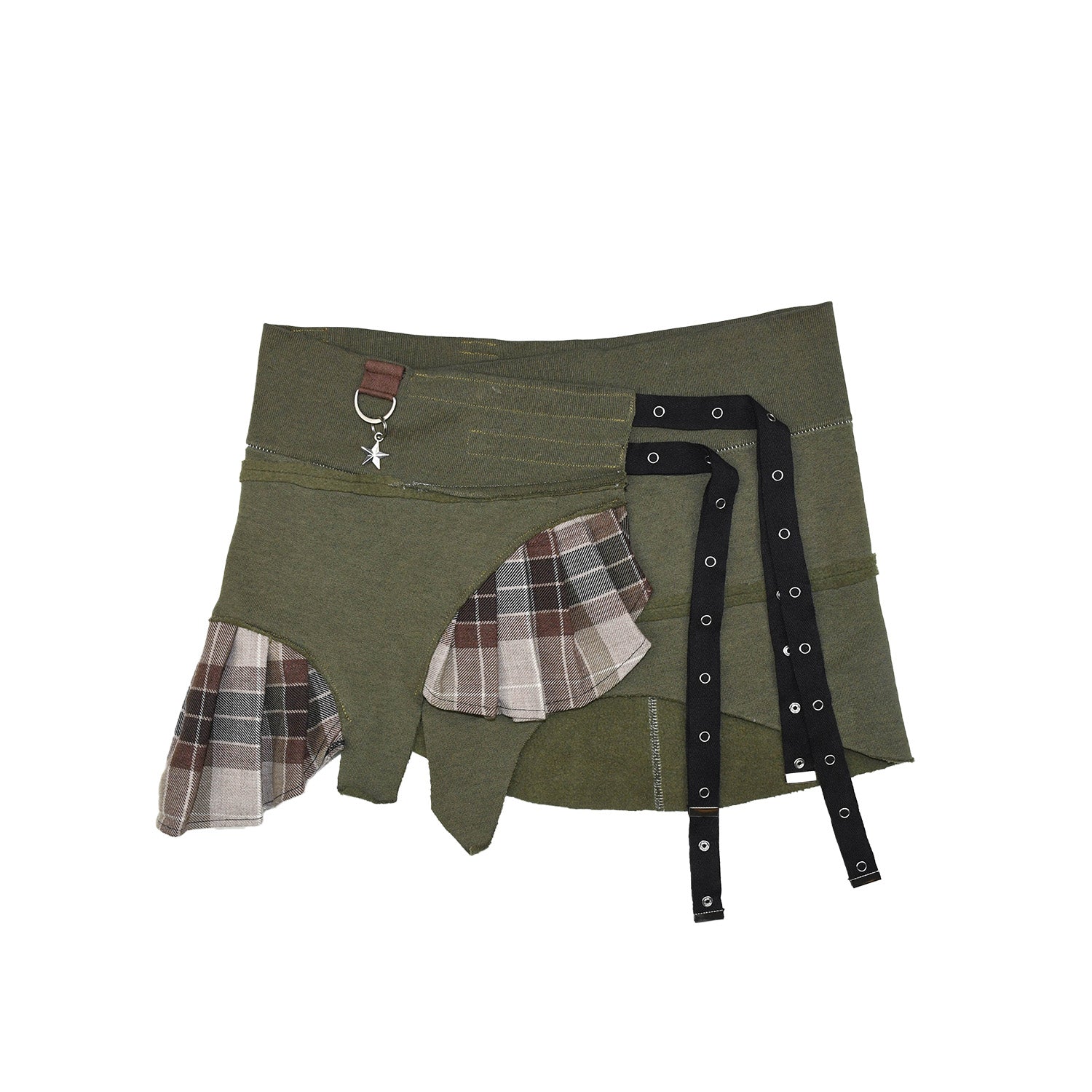 Hydra Opia - Serpent Kilt Mini - Khaki/Brown