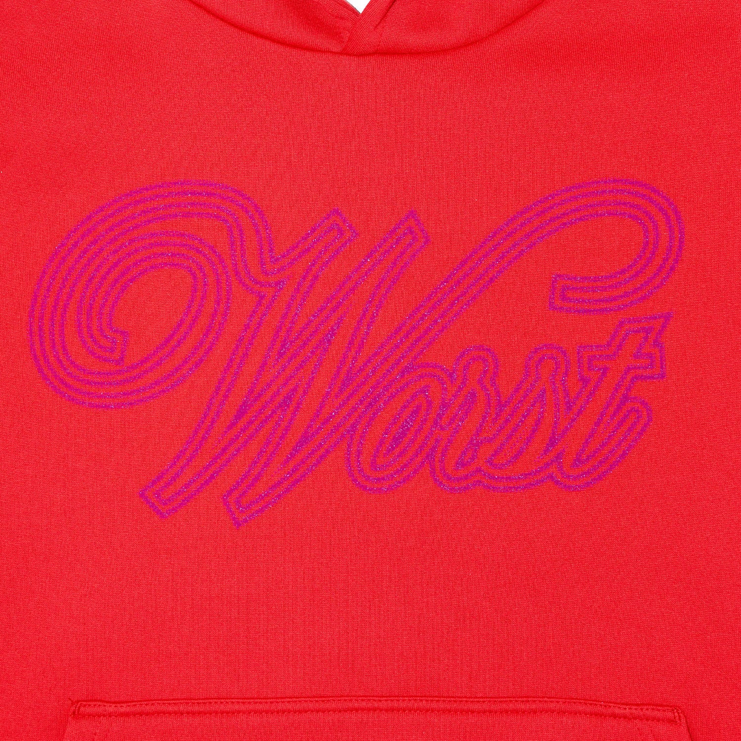 WOAT - The Worst Hoodie - Red