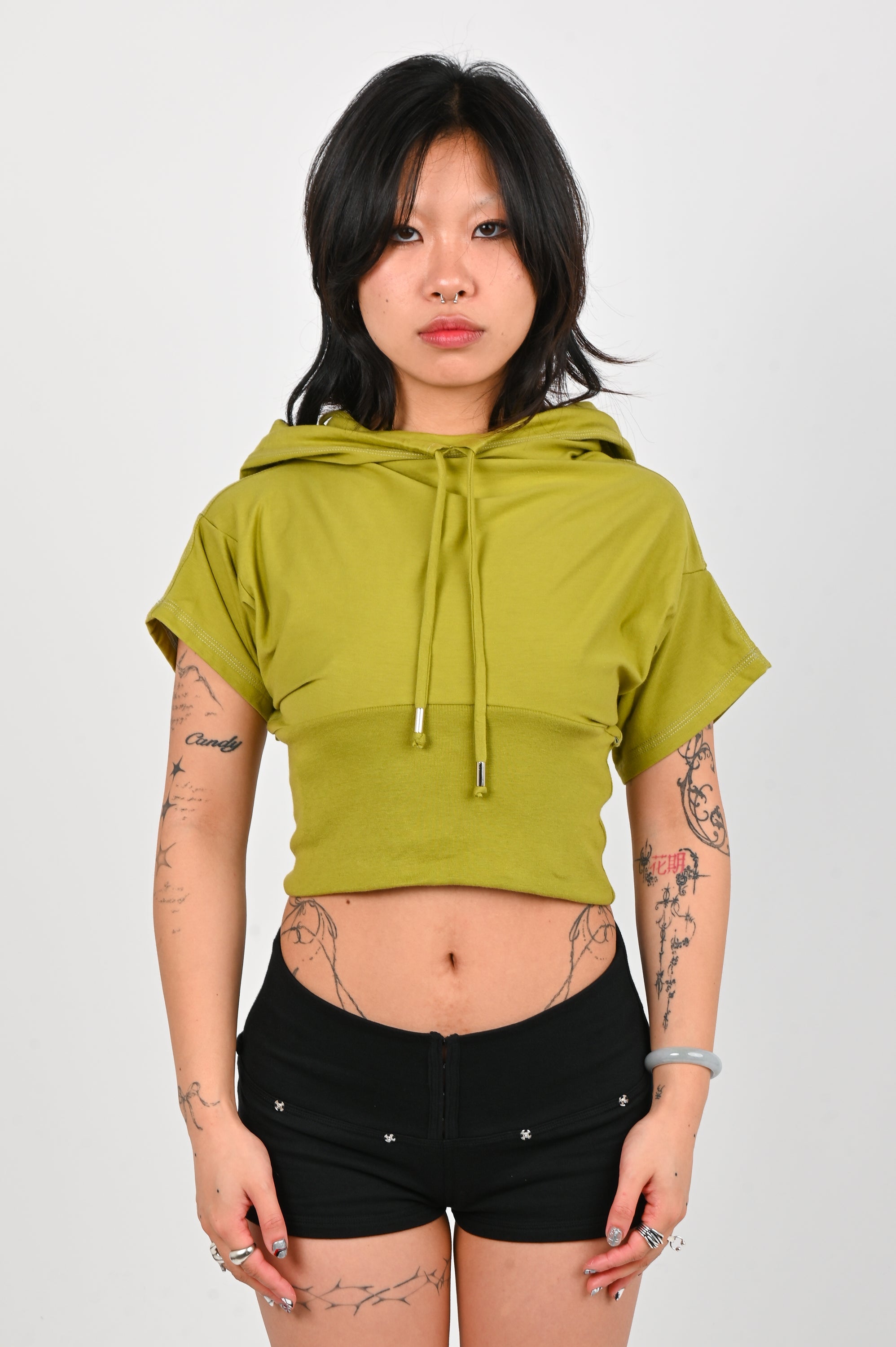 TOILÈ STUDIOS - Flip T Shirt - Olive