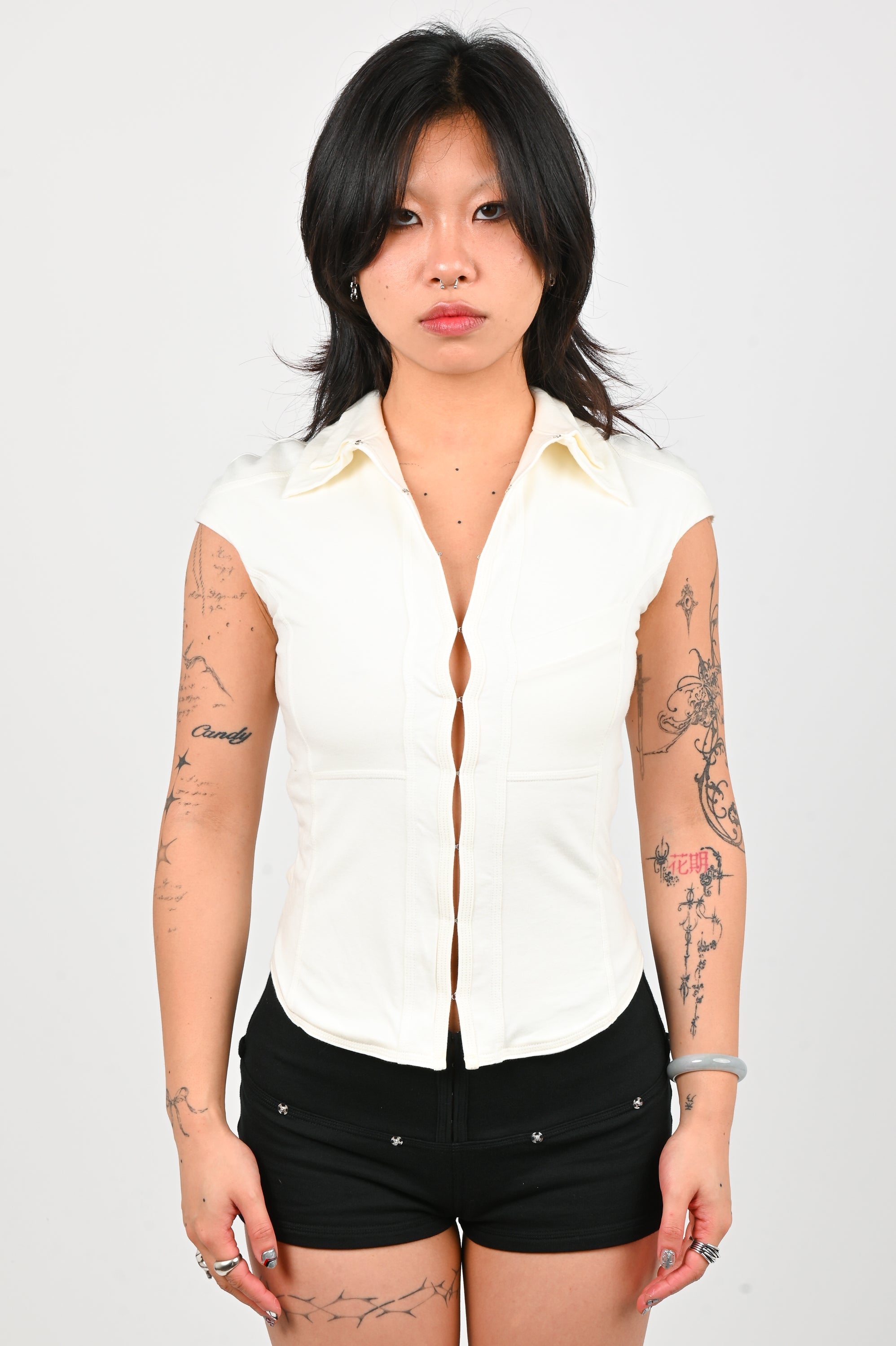 TOILÈ STUDIOS - Armor Short Sleeve - Bone