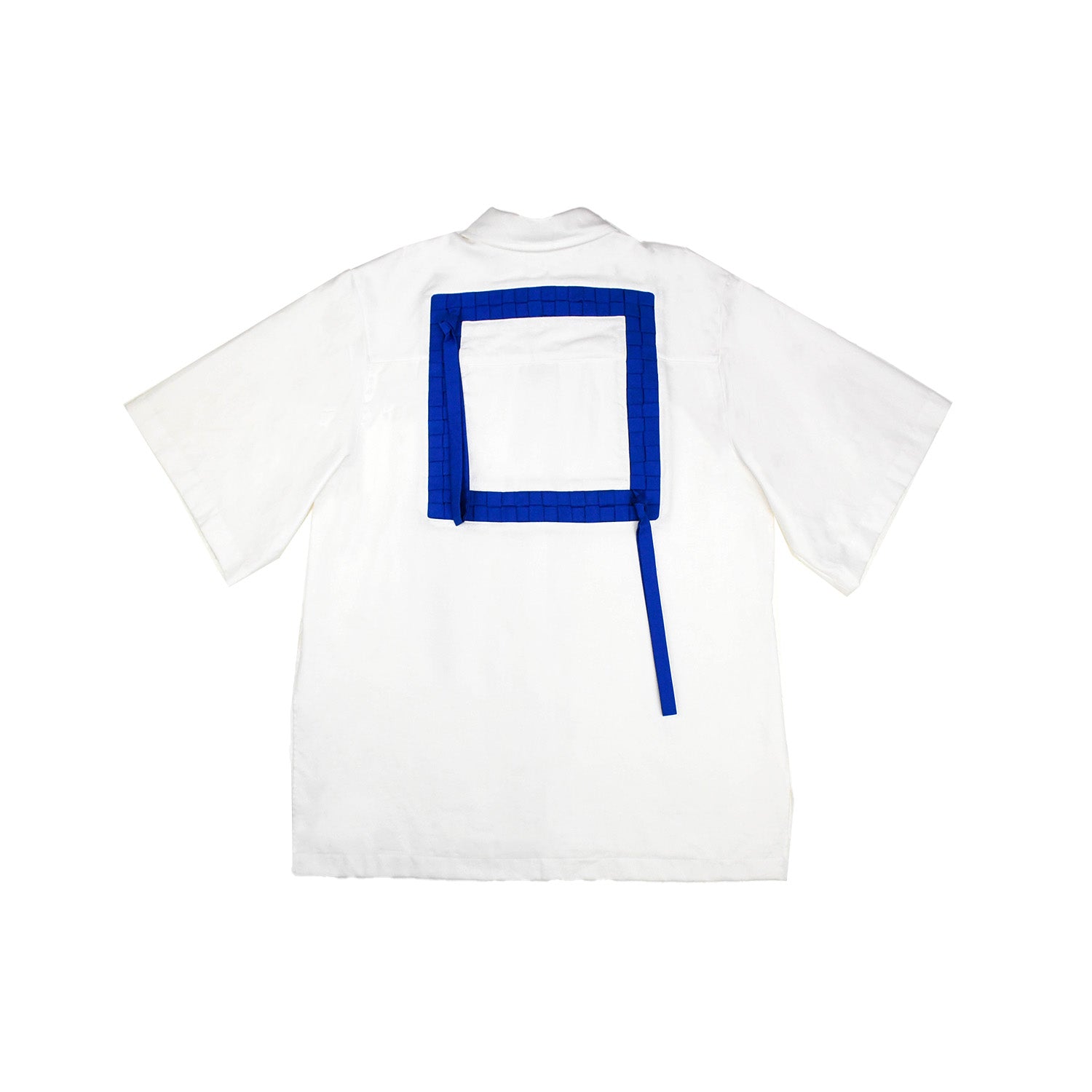 Iti Clothes - The Square (Long) - White/Cobalt