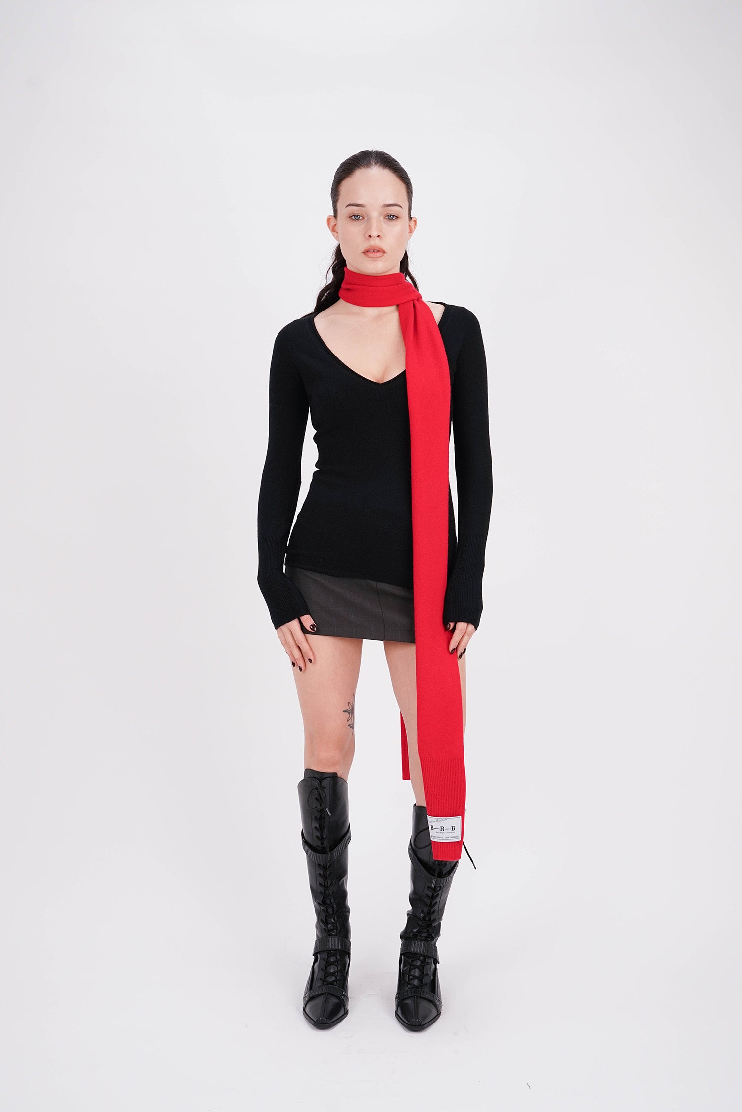 Be Right Back - Isadora Duncan Scarf - Red