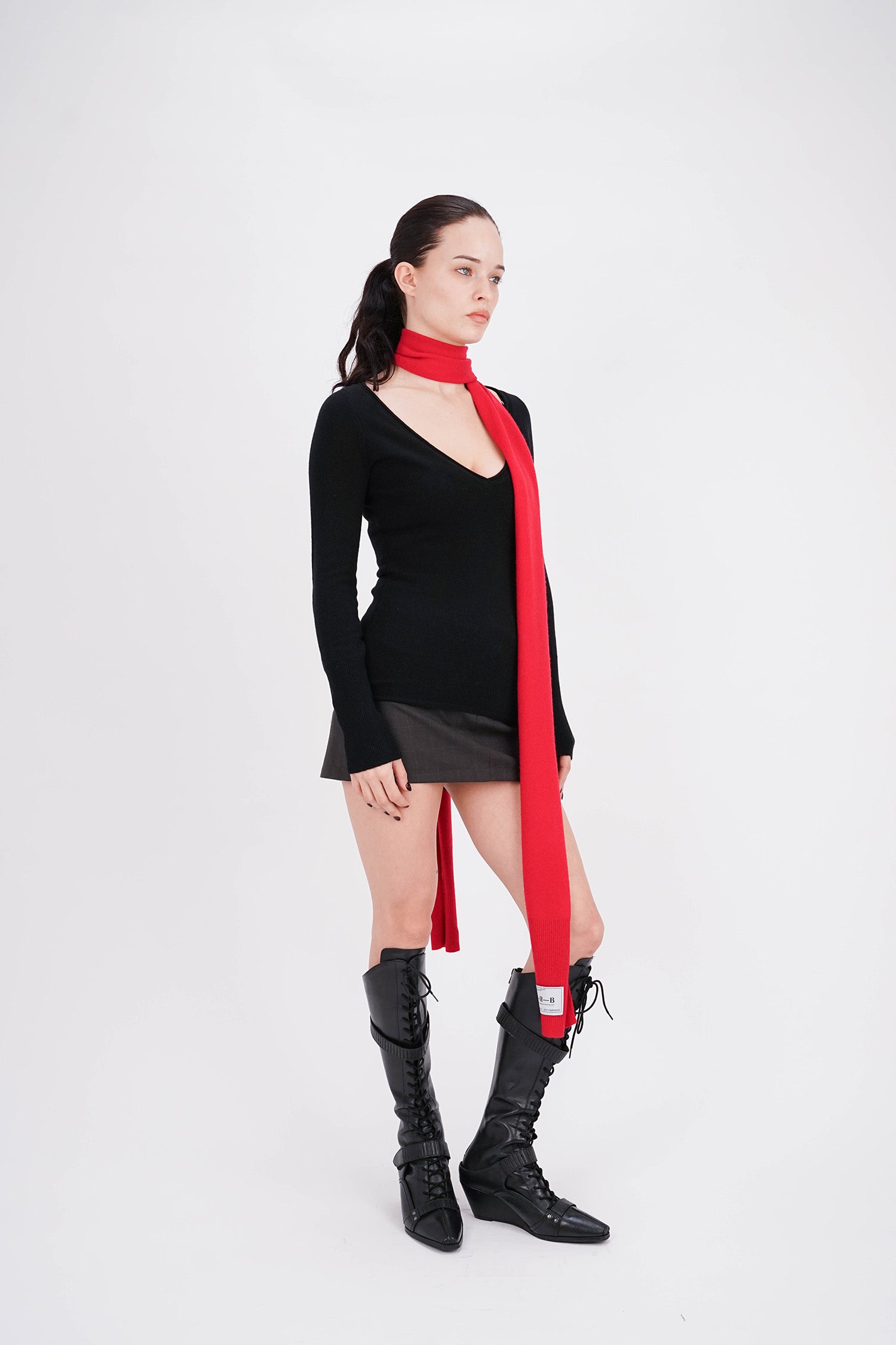 Be Right Back - Isadora Duncan Scarf - Red