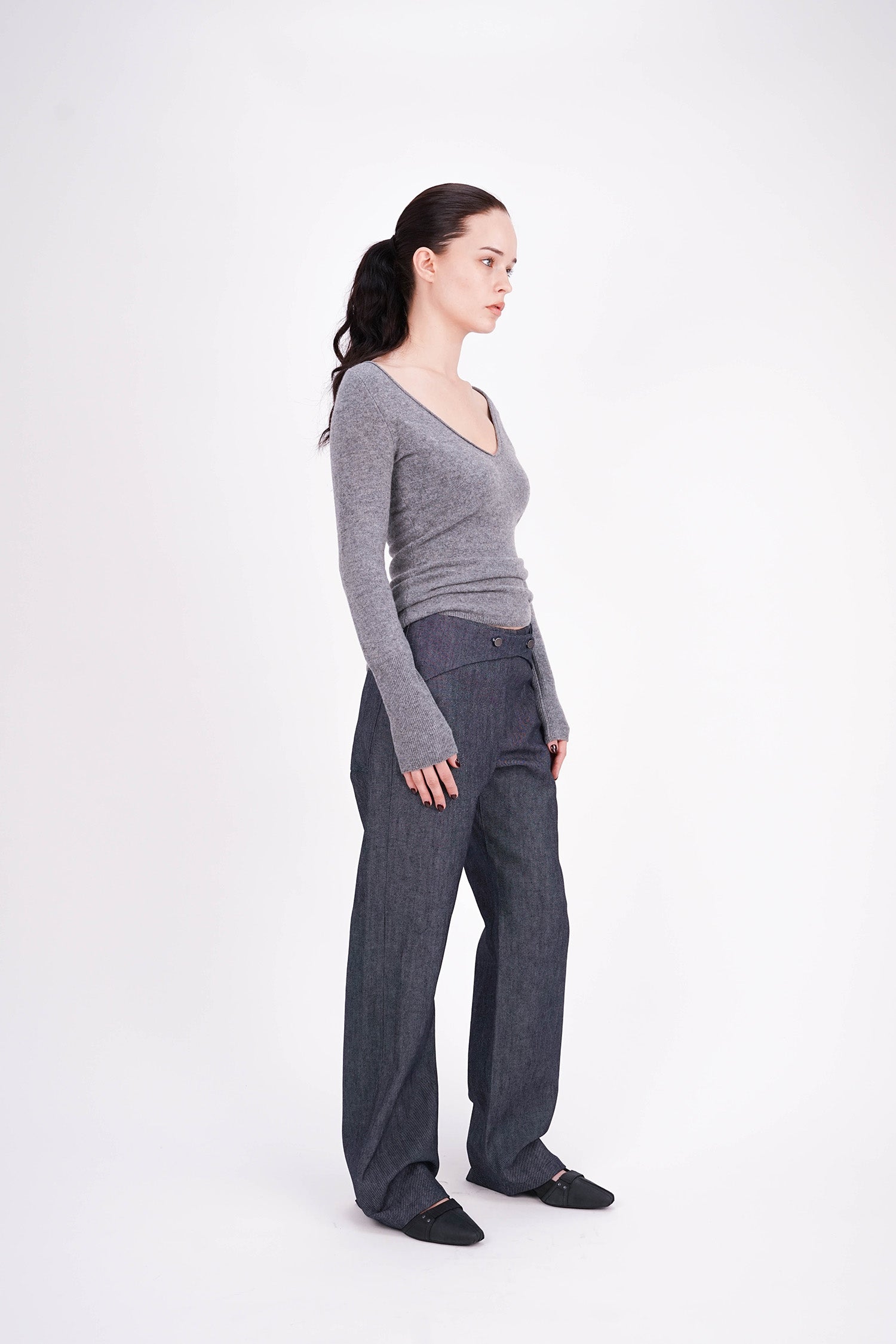 L.H - Duo Denim Trouser