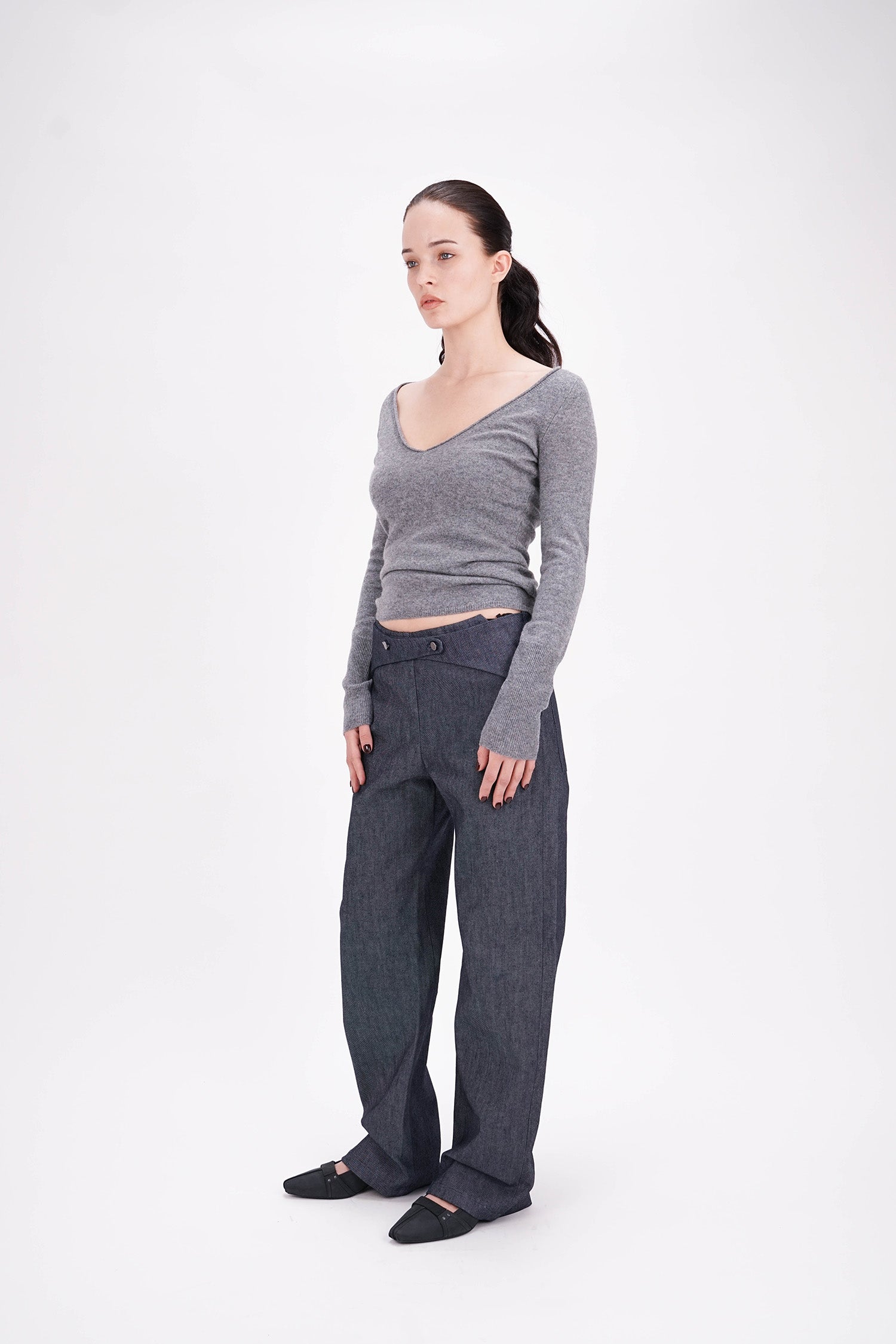 L.H - Duo Denim Trouser