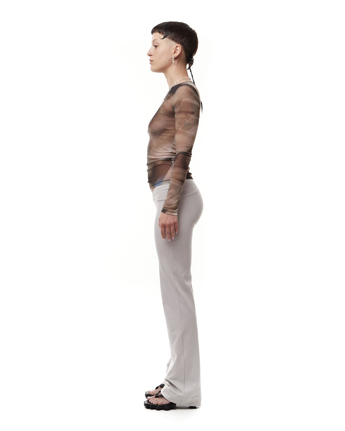 ALL IS A GENTLE SPRING - The Stretch Trouser Dove Grey