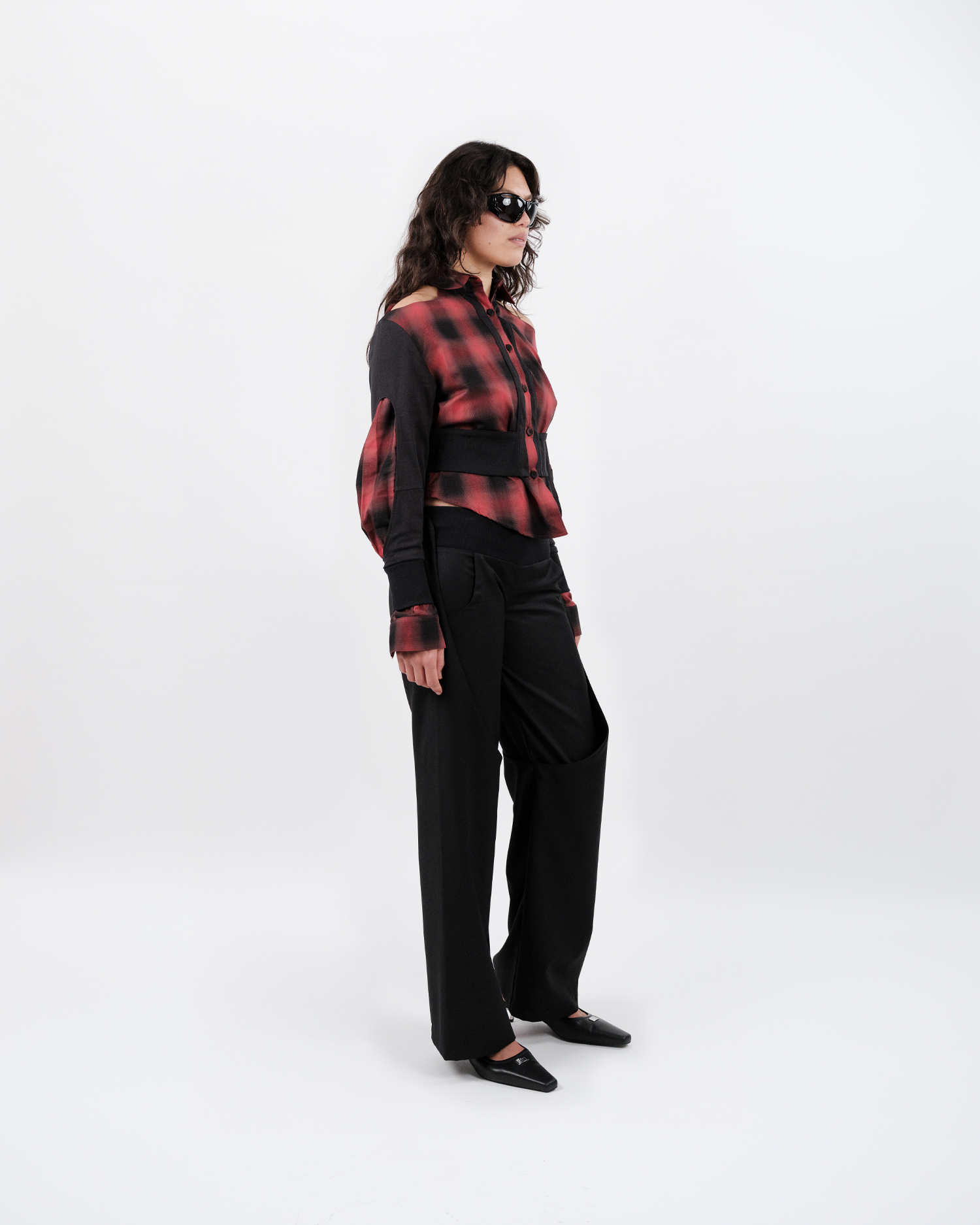 Karlaidlaw - Take Me Apart Cardigan - Red
