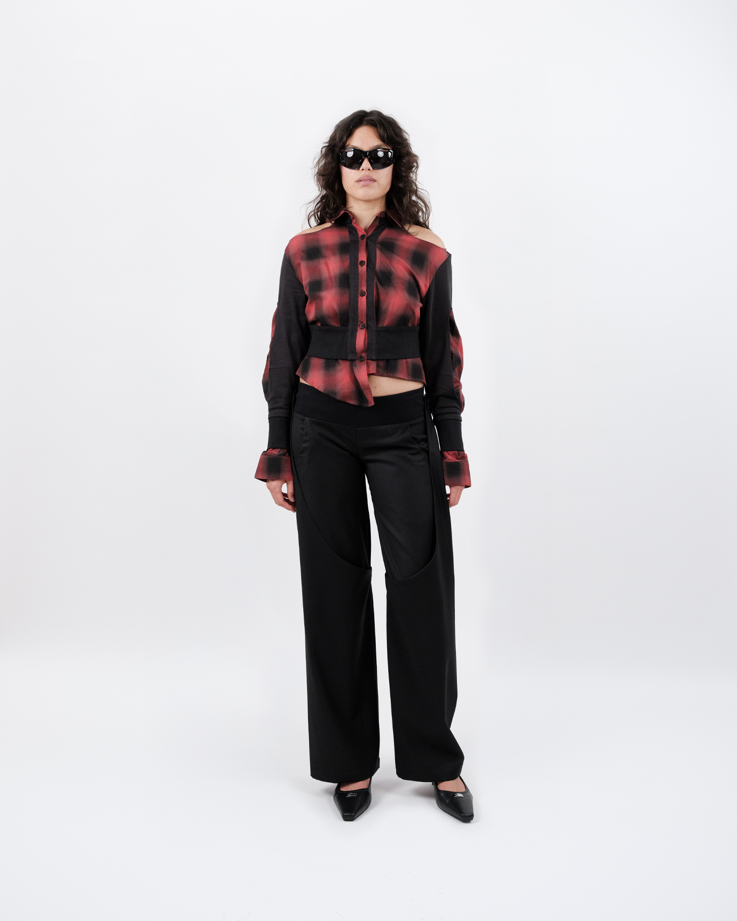 Karlaidlaw - Take Me Apart Cardigan - Red