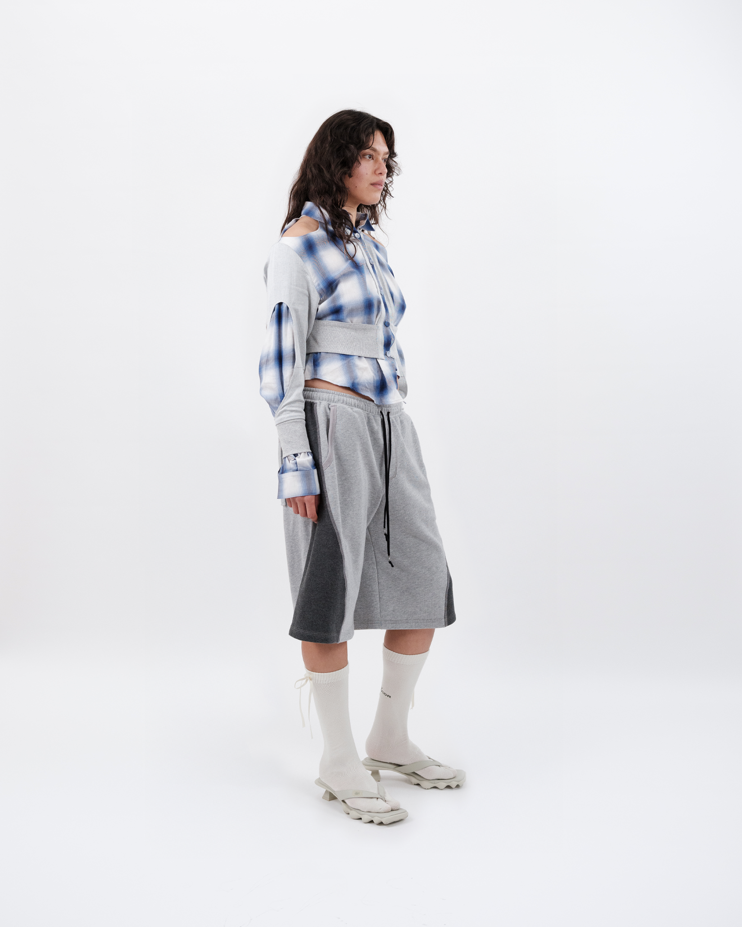 Karlaidlaw - Take Me Apart Cardigan - Blue