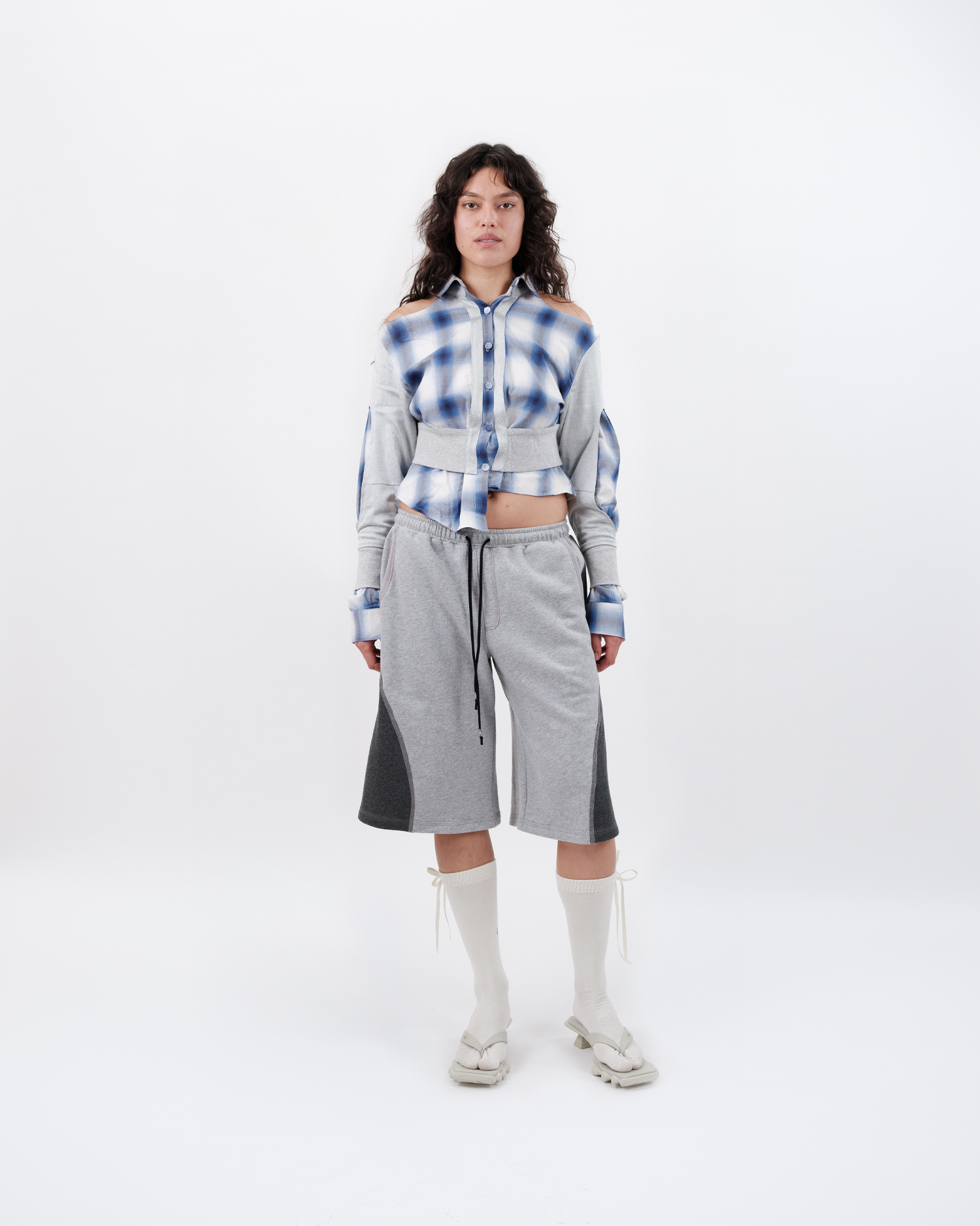 Karlaidlaw - Take Me Apart Cardigan - Blue