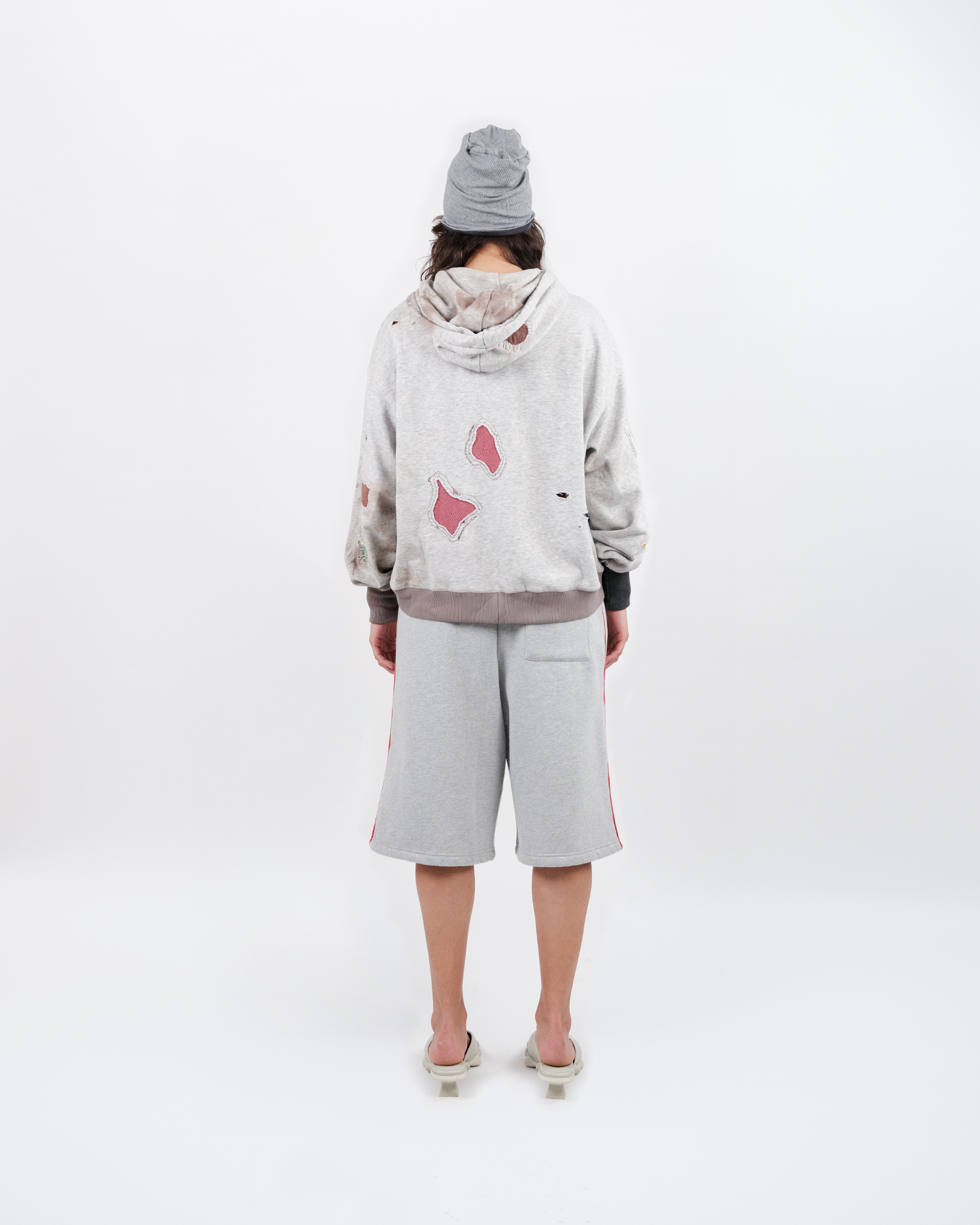 Hoddle - Bermuda Jersey Short - Grey