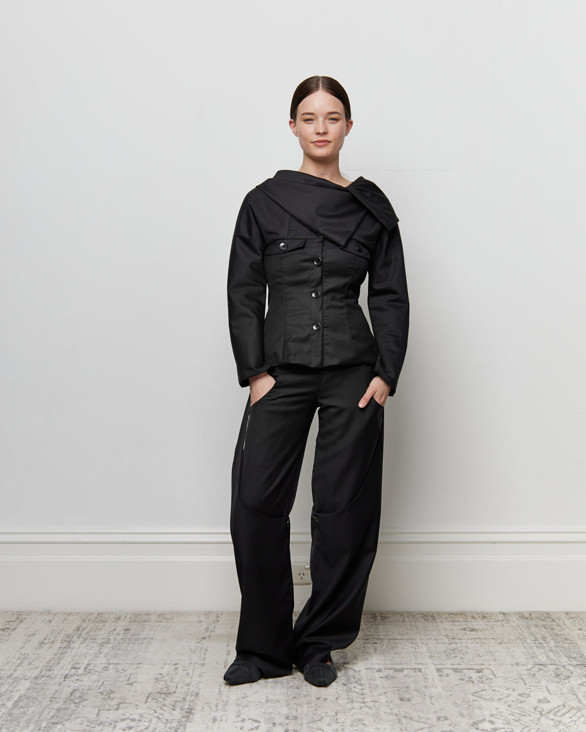 KAHE - CMS Pant, V2 - Black