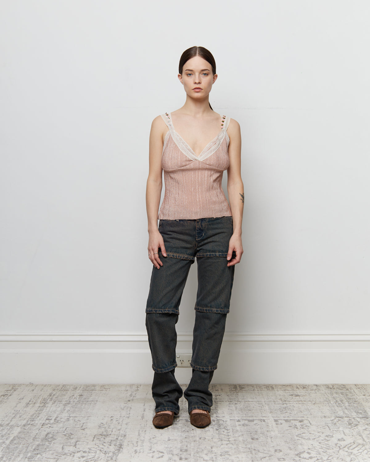KAHE - Staggered Jean - Indigo