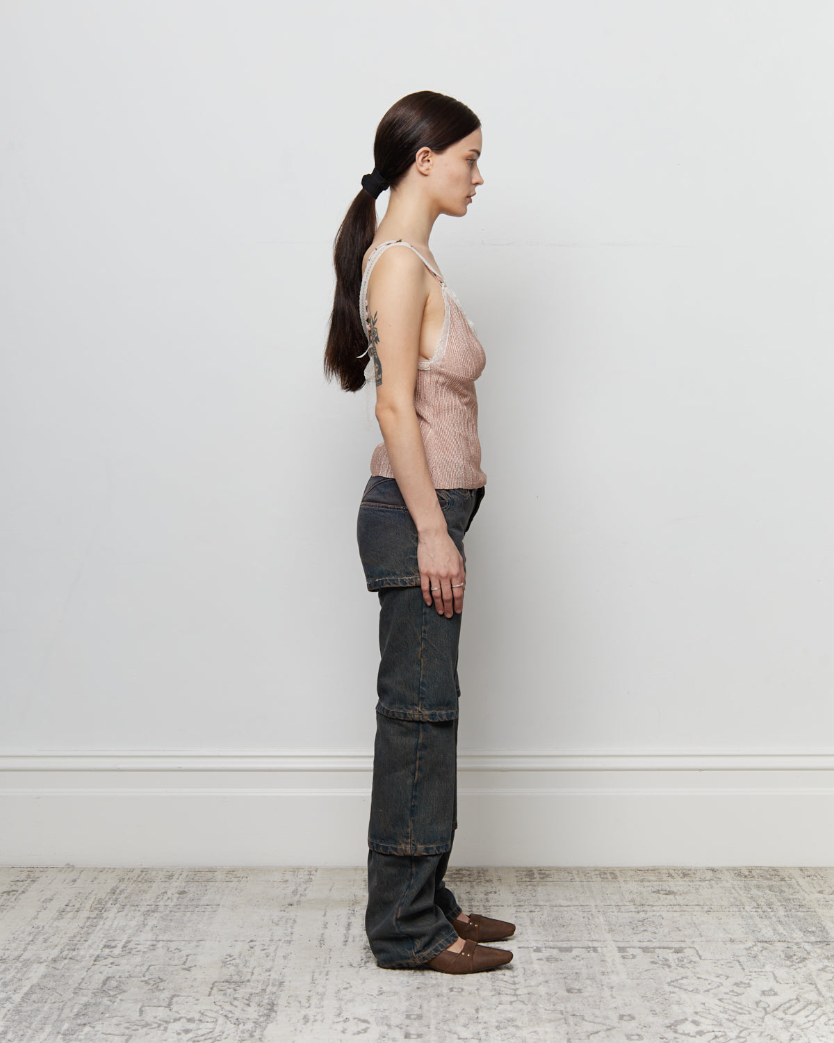 KAHE - Staggered Jean - Indigo