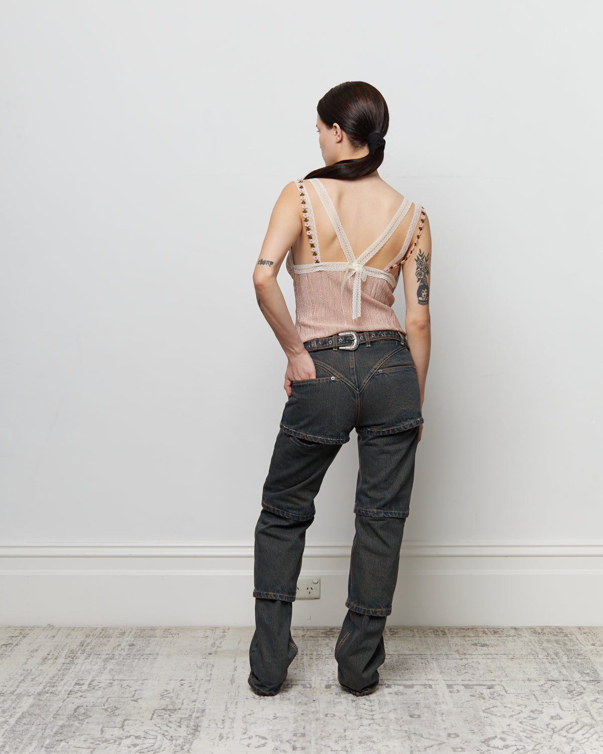 KAHE - Staggered Jean - Indigo