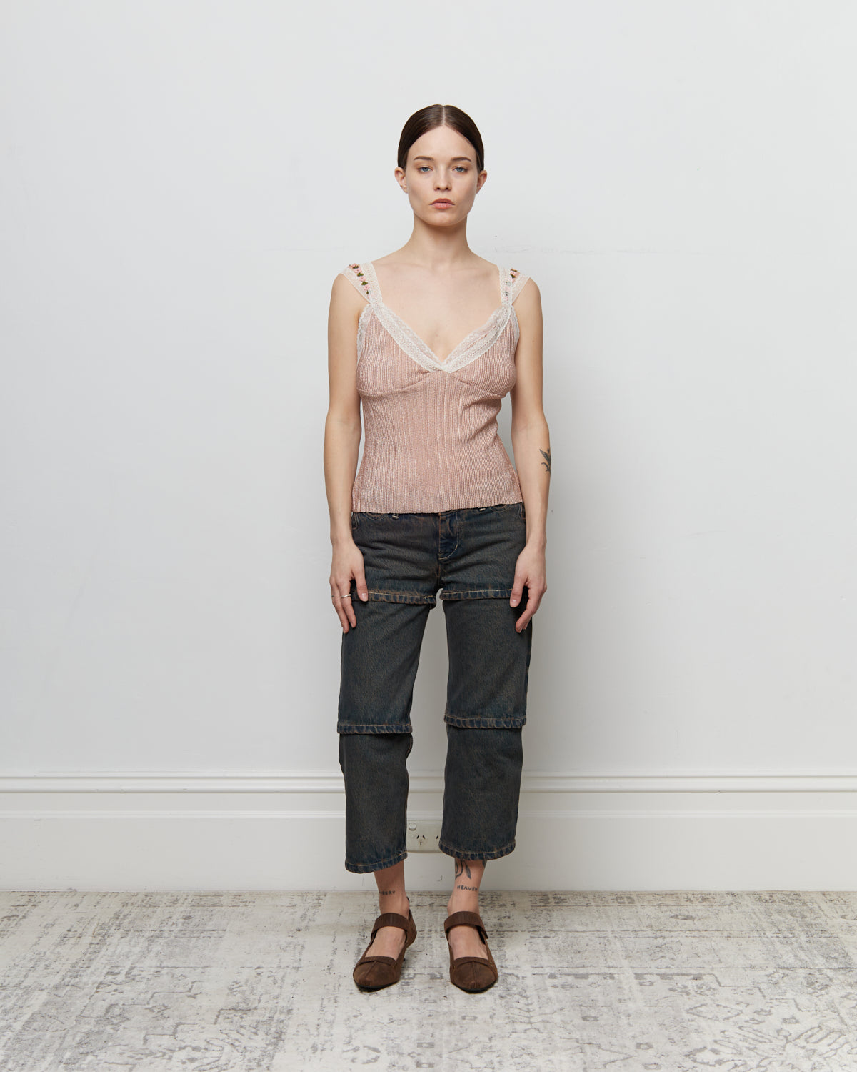KAHE - Staggered Jean - Indigo