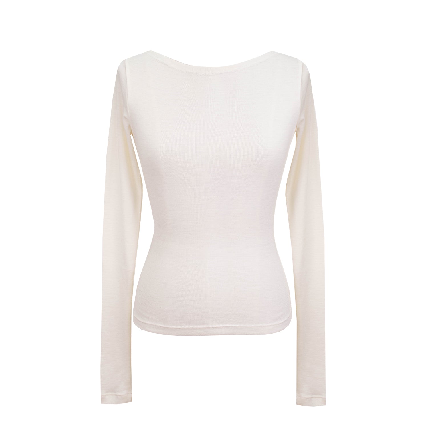 KAHE - Fatale Long Sleeve Top - White