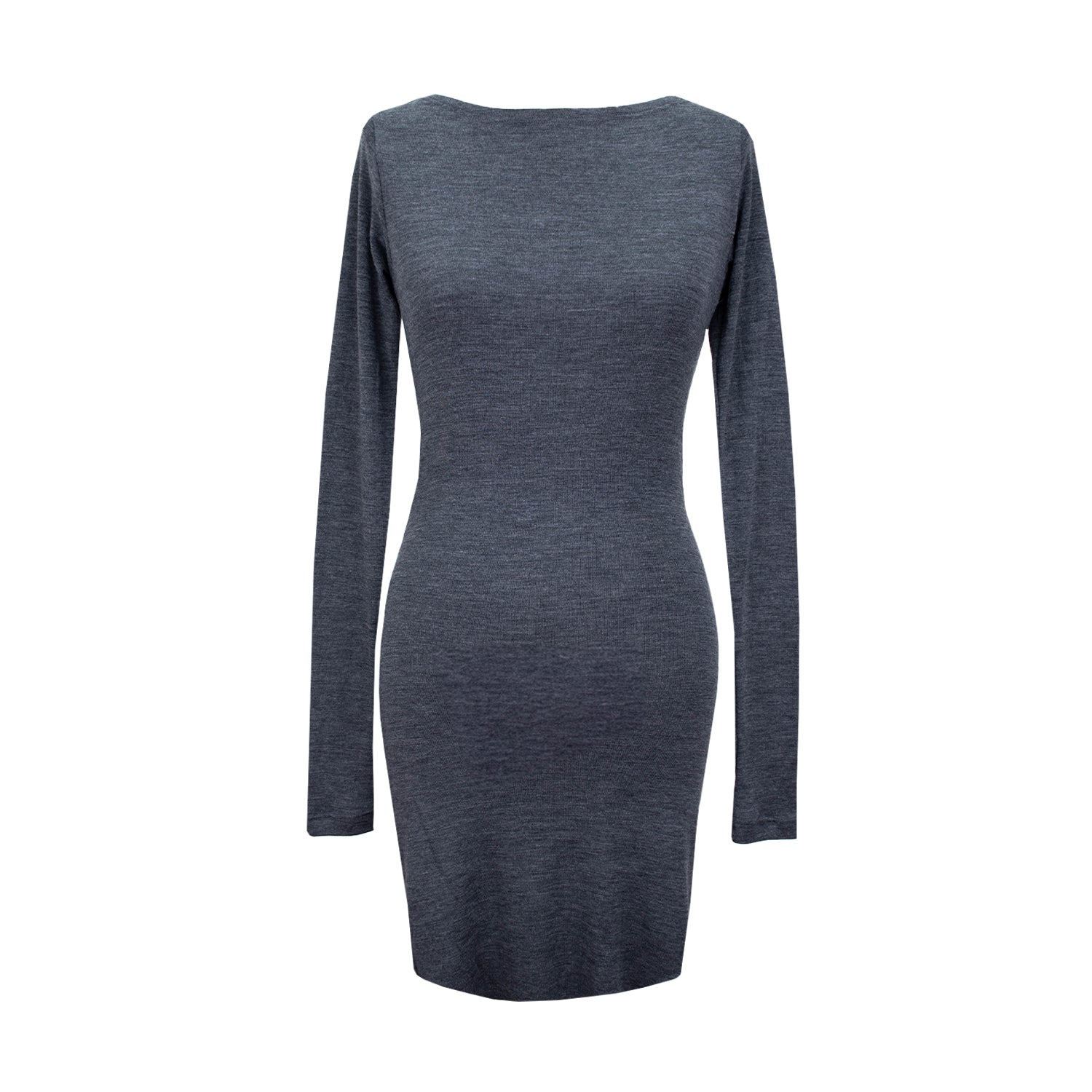 KAHE - Fatale Long Sleeve Midi Dress - Charcoal