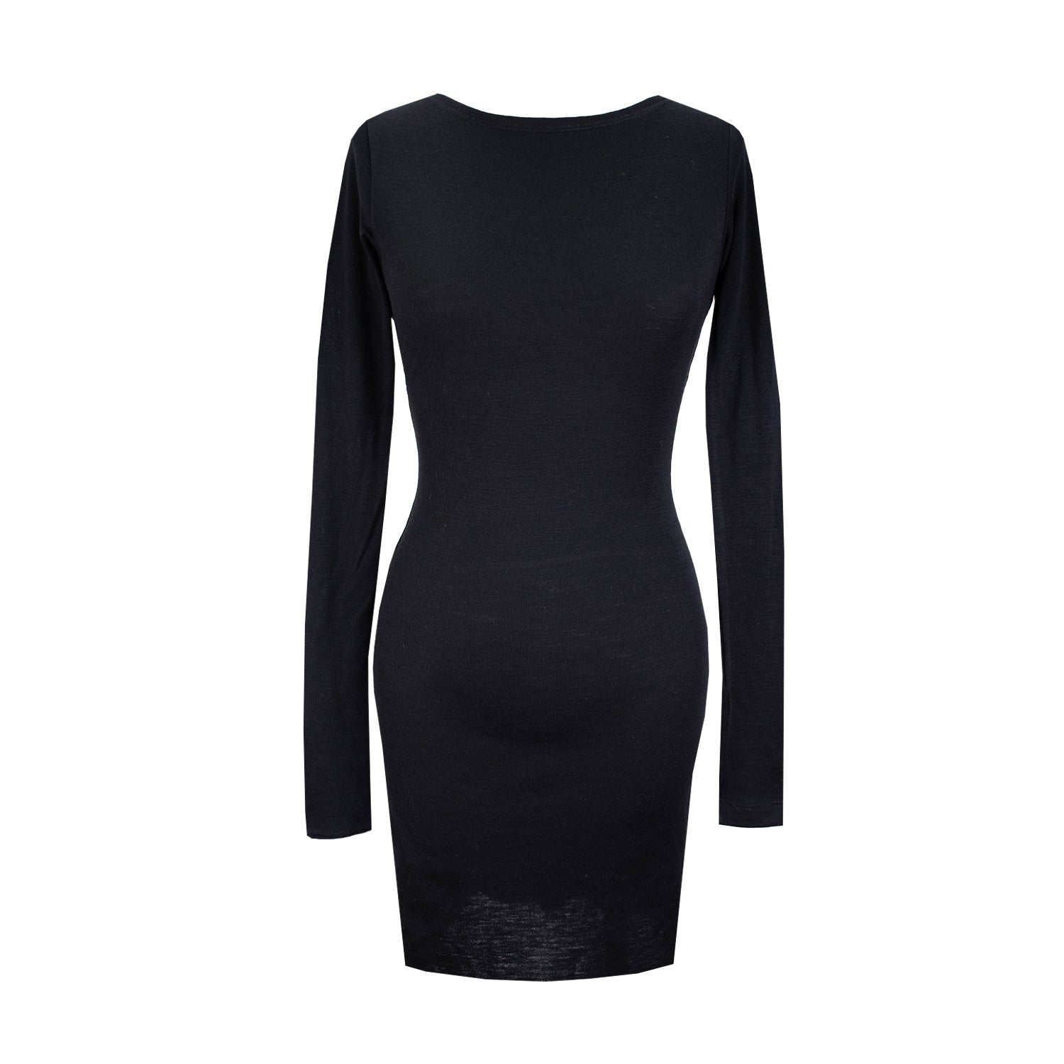 KAHE - Fatale Long Sleeve Midi Dress - Black