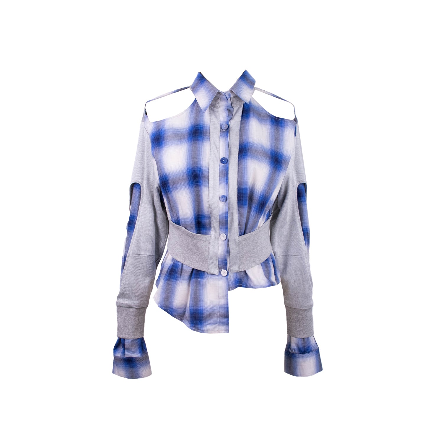 Karlaidlaw - Take Me Apart Cardigan - Blue