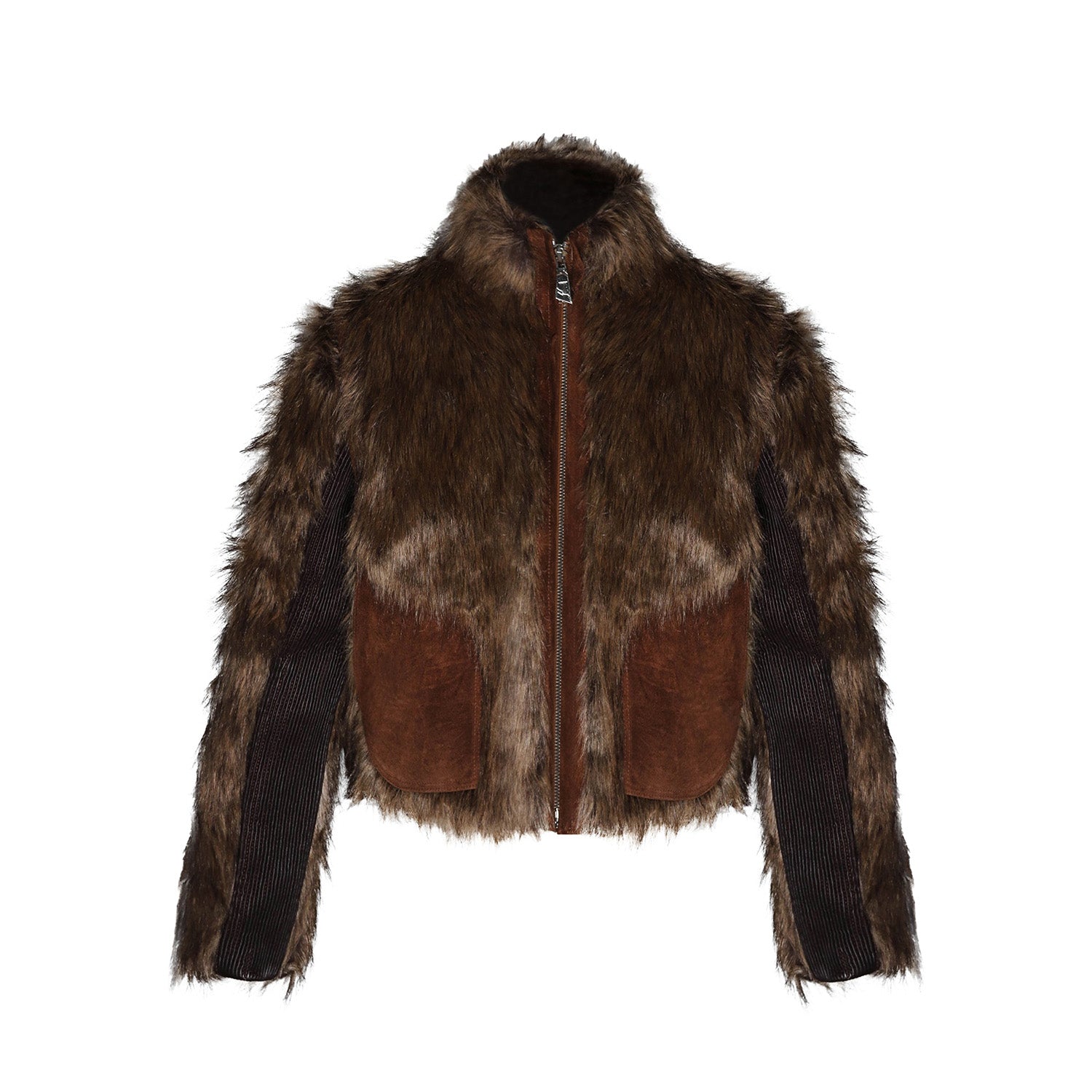 Mercy x Mankind - "RUH" Fur Jacket - Brown
