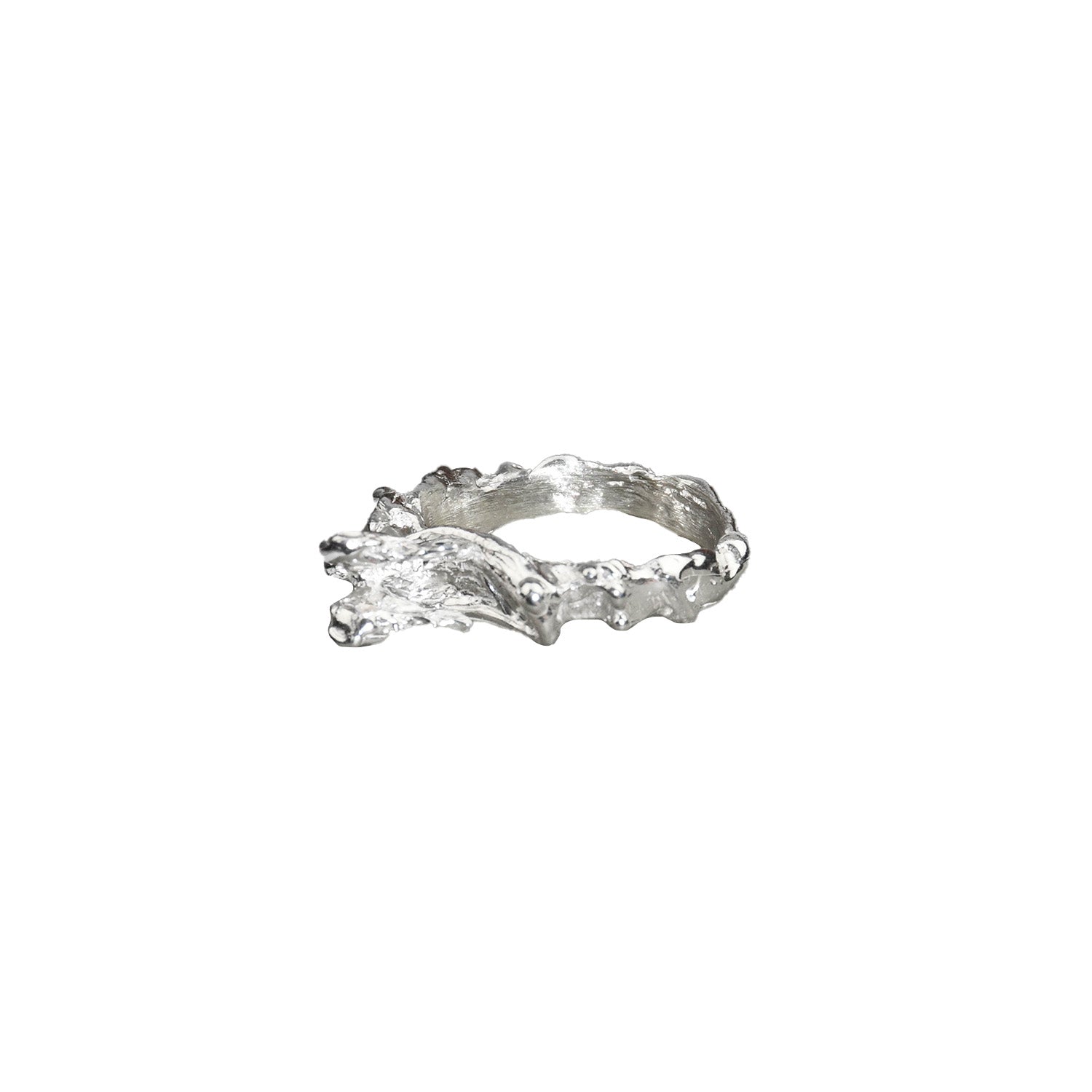 Moira x Mel - Wings Grace Ring - Silver/Moonstone