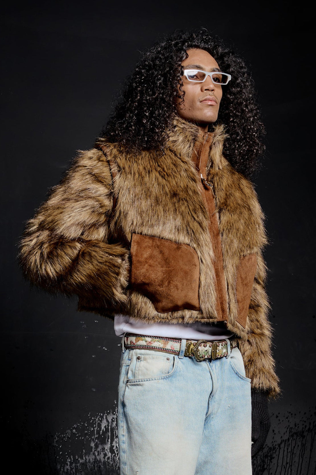 Mercy x Mankind - "RUH" Fur Jacket - Brown