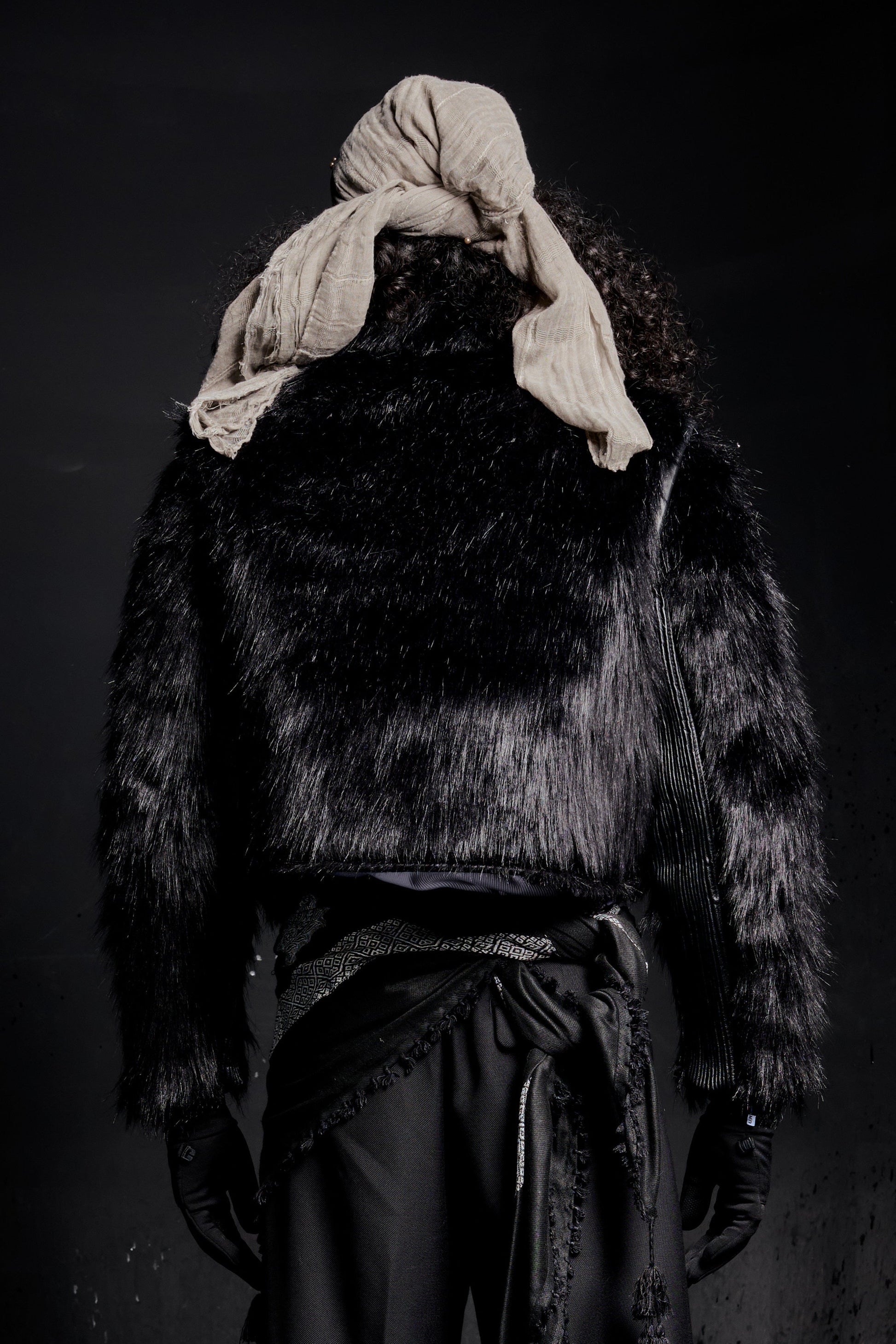 Mercy x Mankind - 'RUH' Fur Jacket - Black