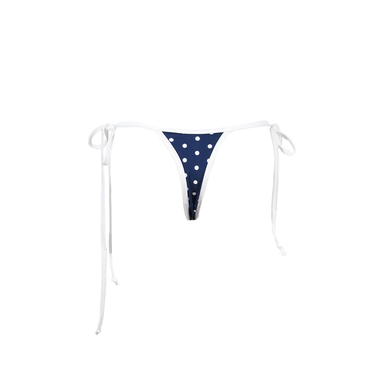 Olivia Rowan - Polka Bikini Bottom - Blue/White