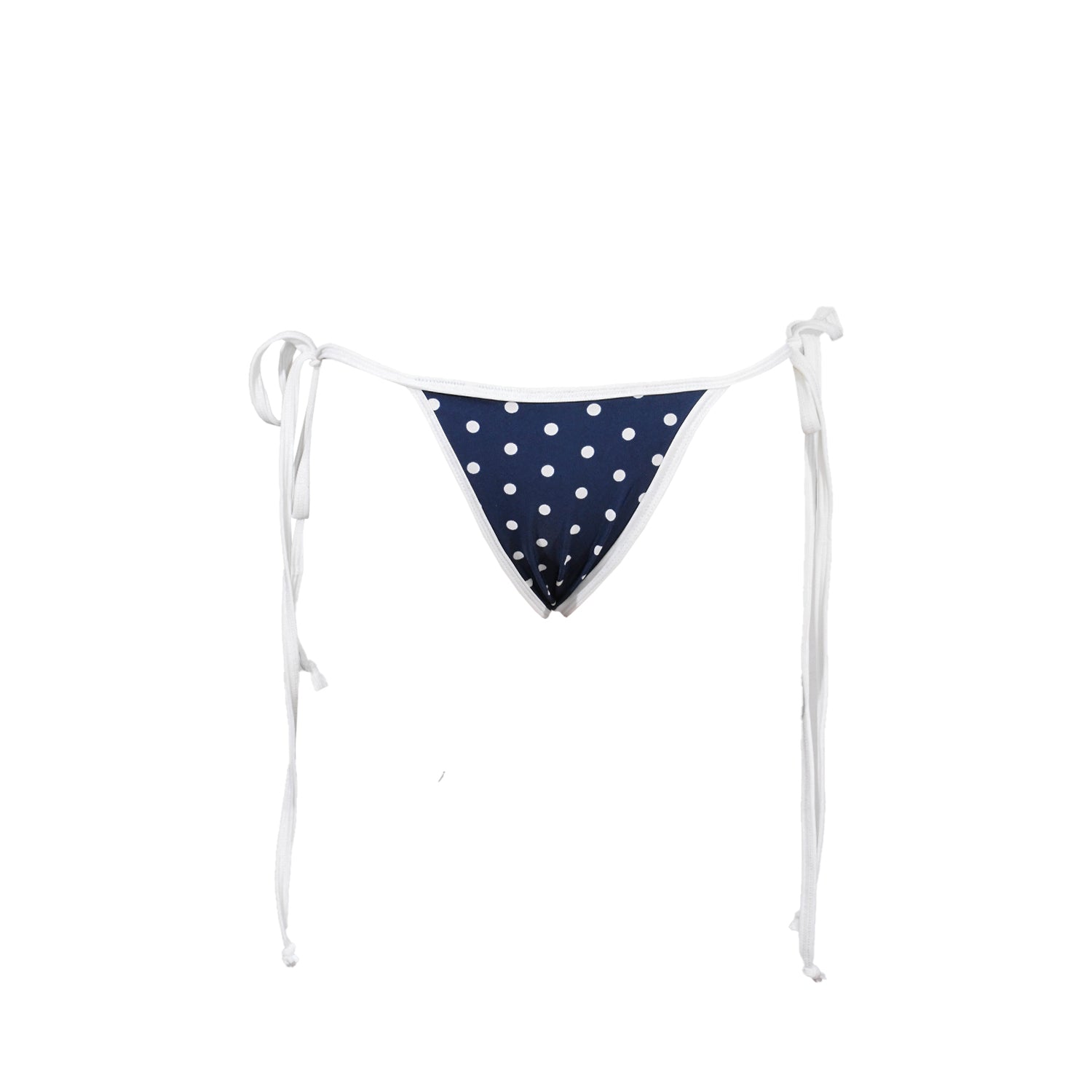 Olivia Rowan - Polka Bikini Bottom - Blue/White