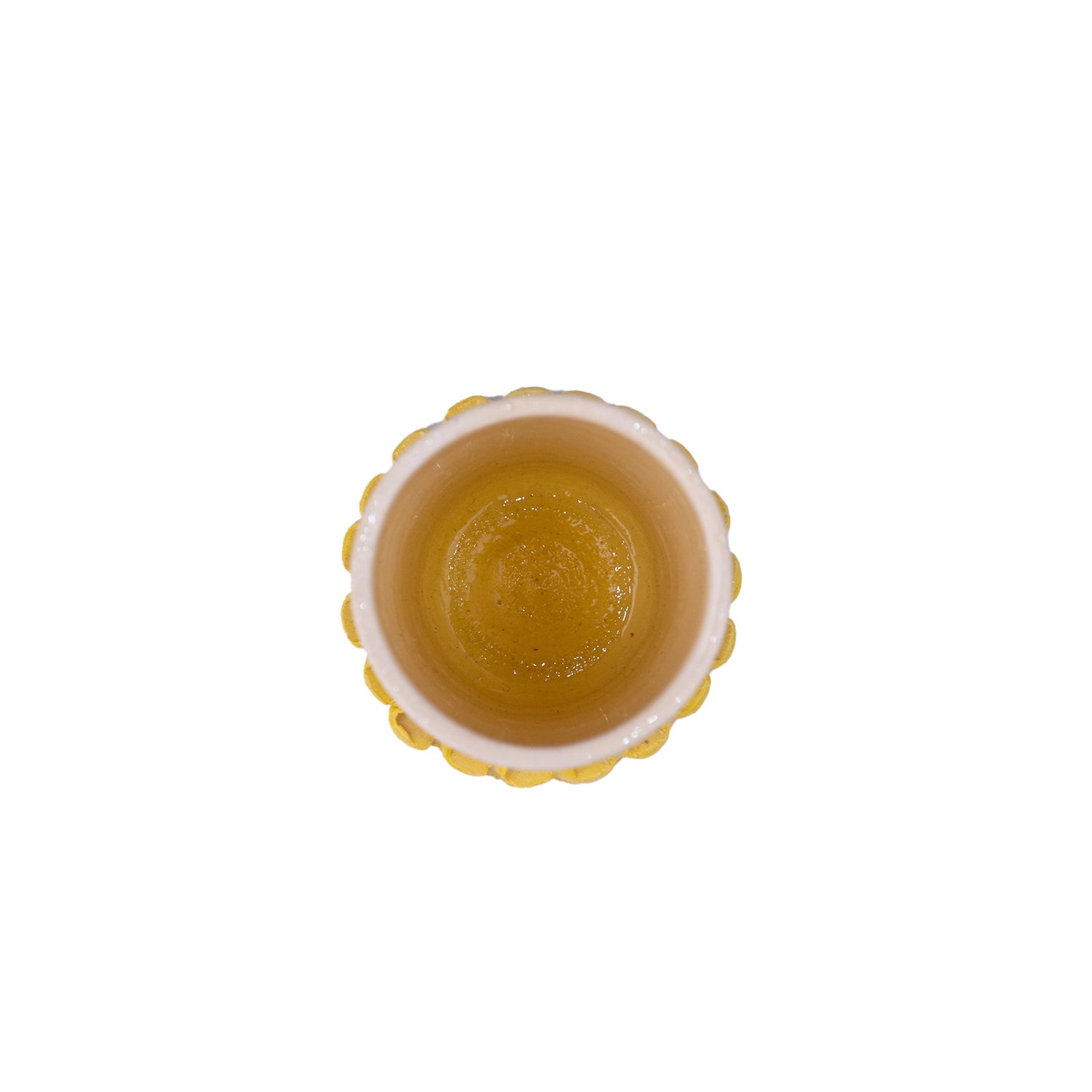 Pot Pot - Sunny Side Up Cup - Cream/Yellow