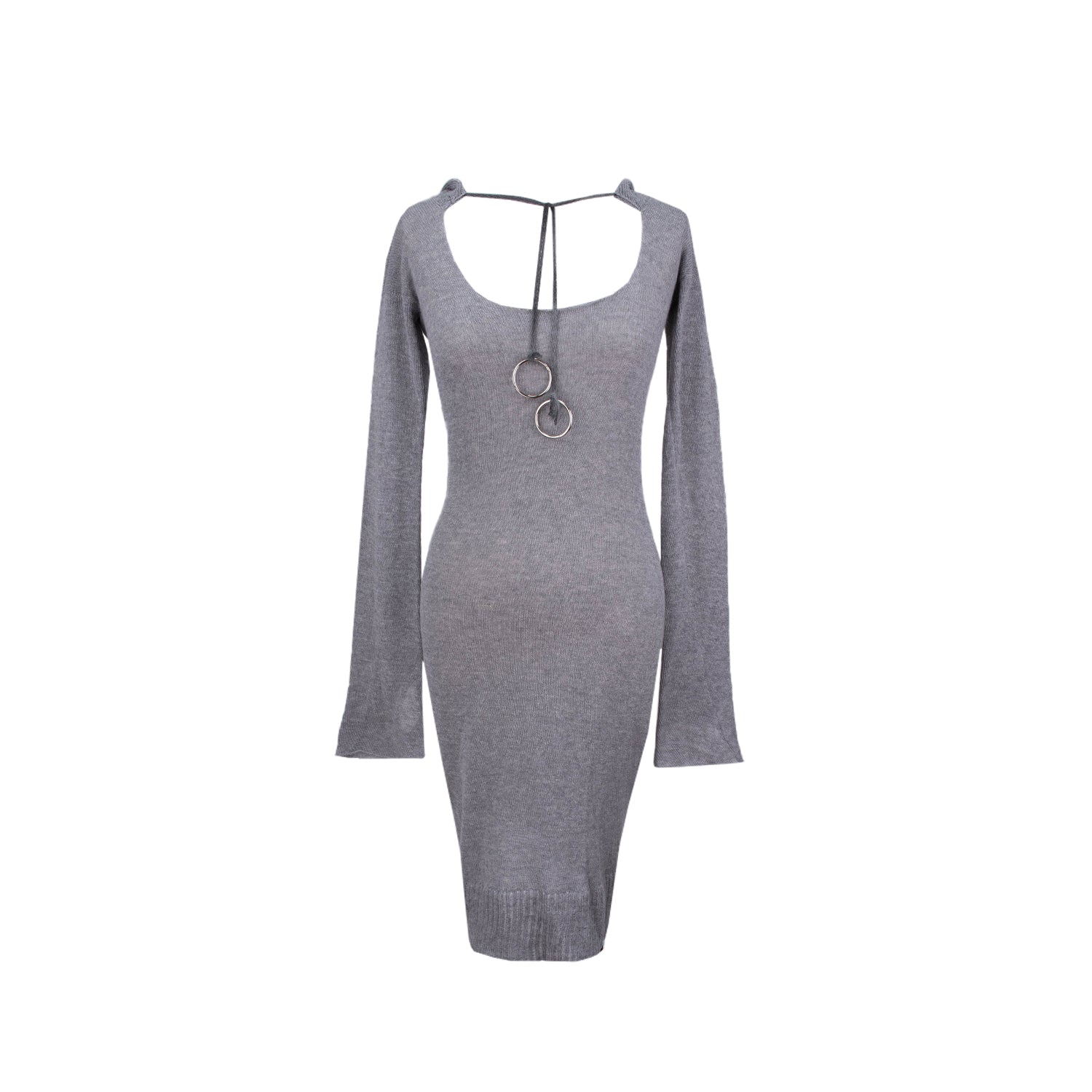 RTAMA - Hooded Dress - Grey