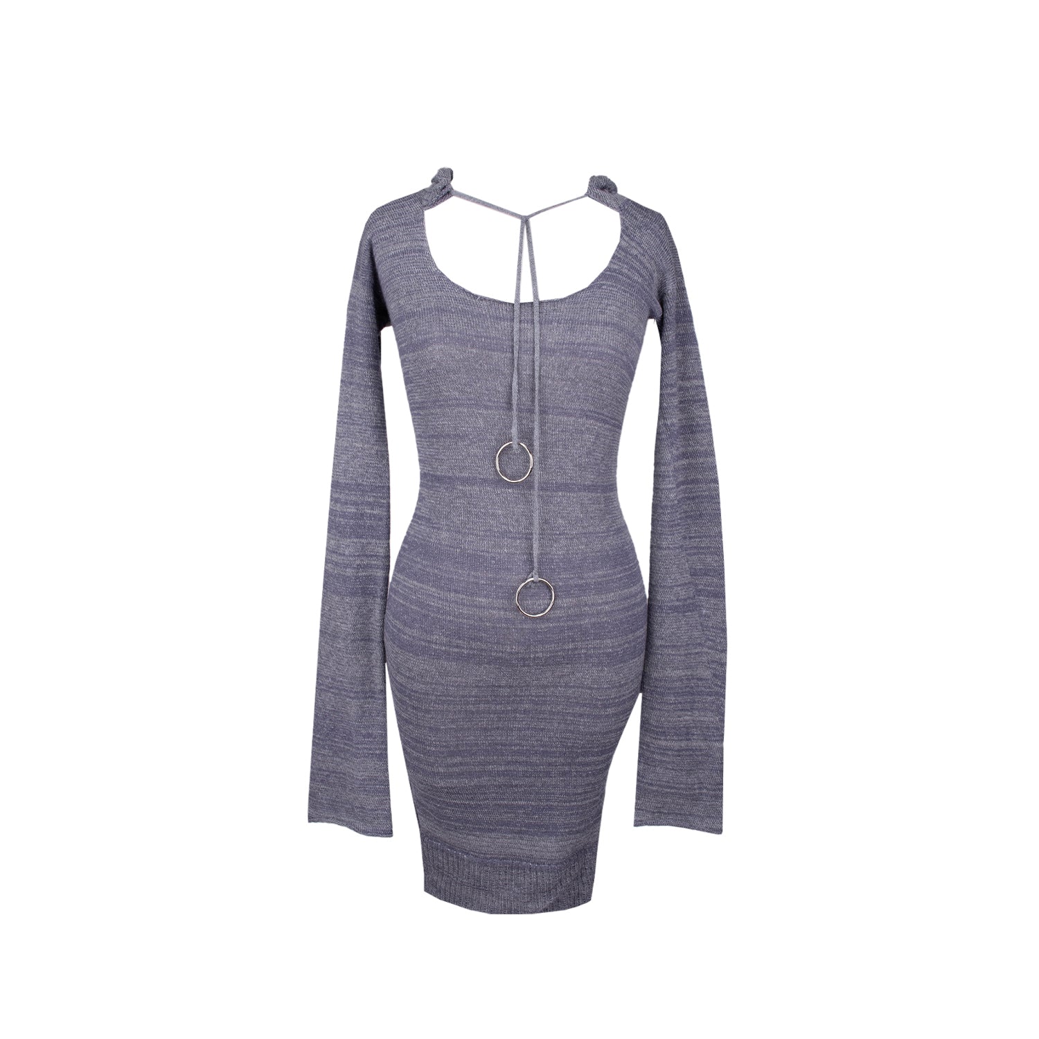 RTAMA - Hooded Dress - Purple