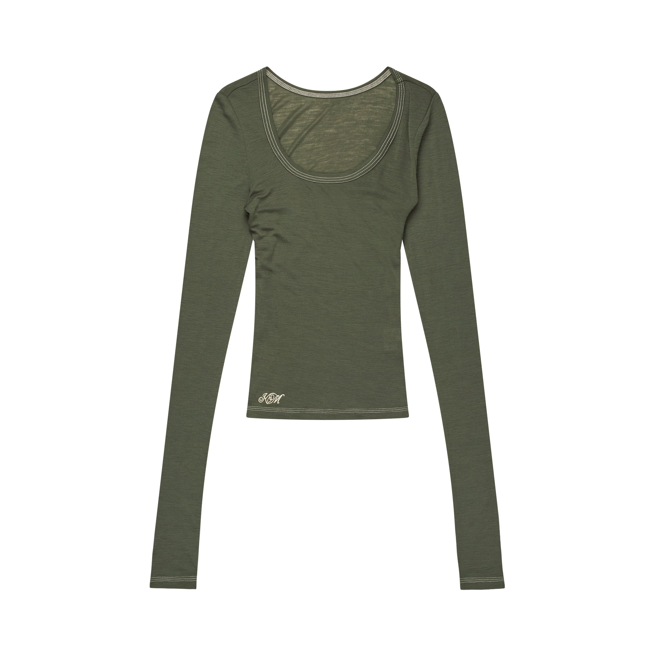 Kernemilk - Roga Blouse - Olive Green