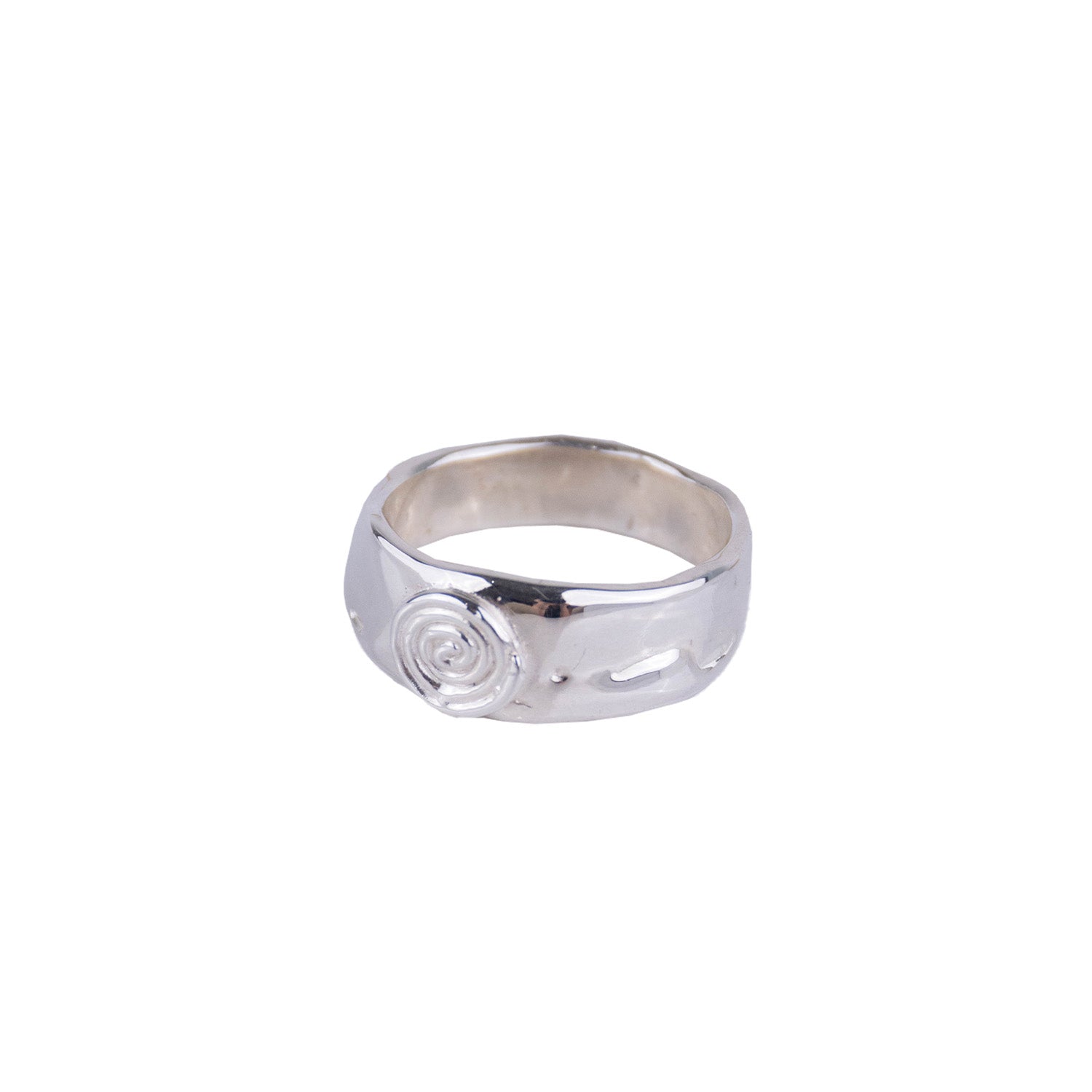 Sade Blake - 006 Chunky Spiral Ring - Silver