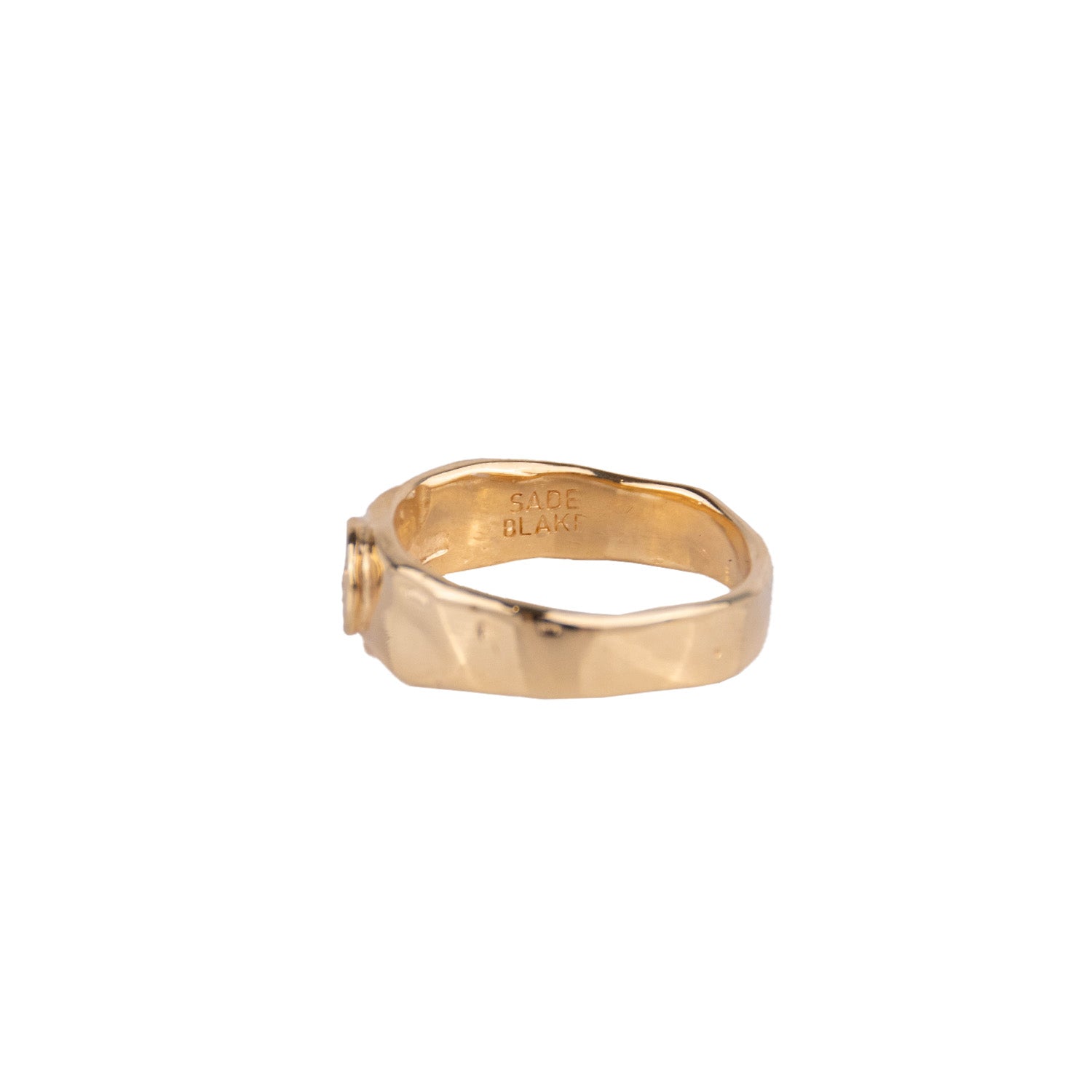 Sade Blake - 005 Chunky Spiral Ring - Gold