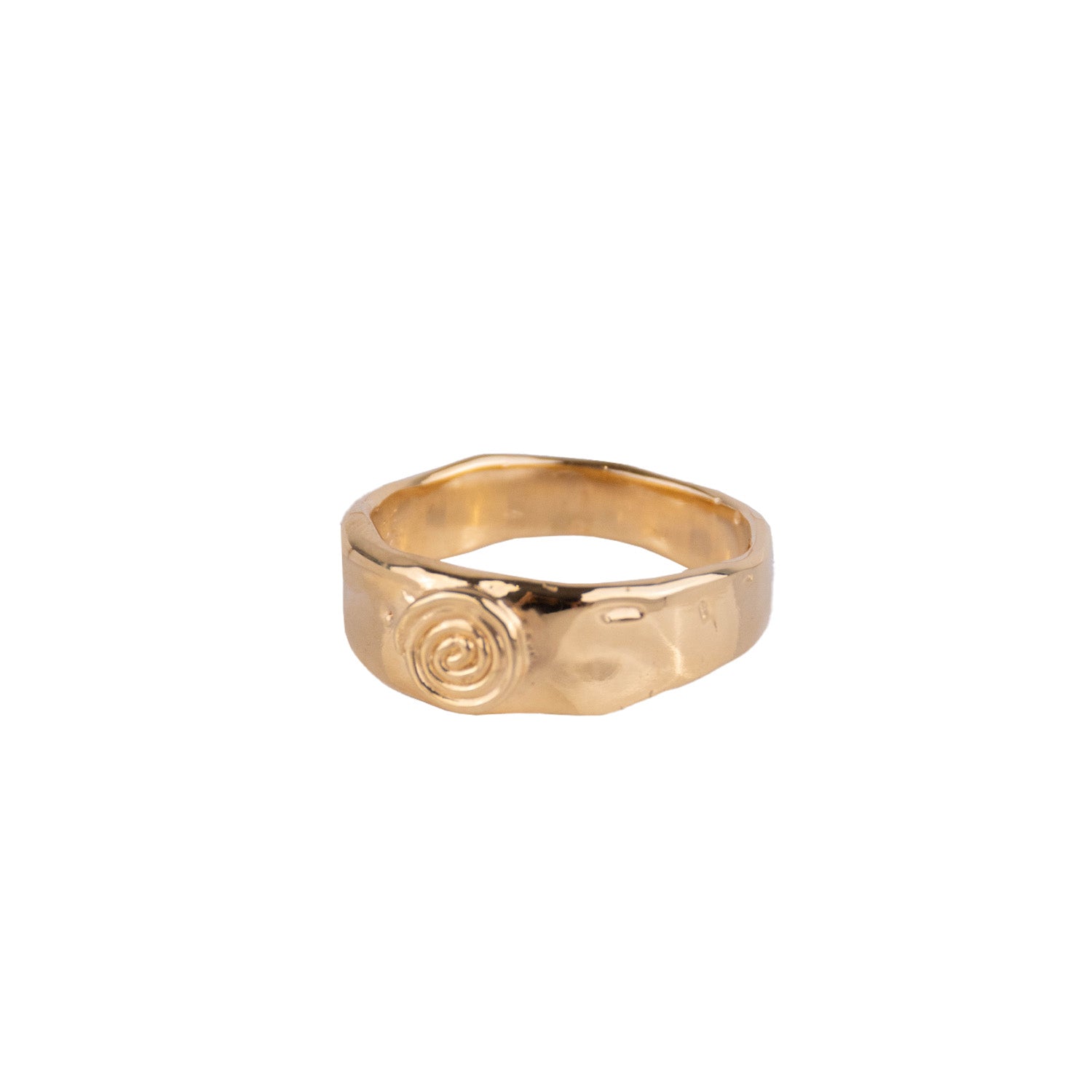 Sade Blake - 005 Chunky Spiral Ring - Gold