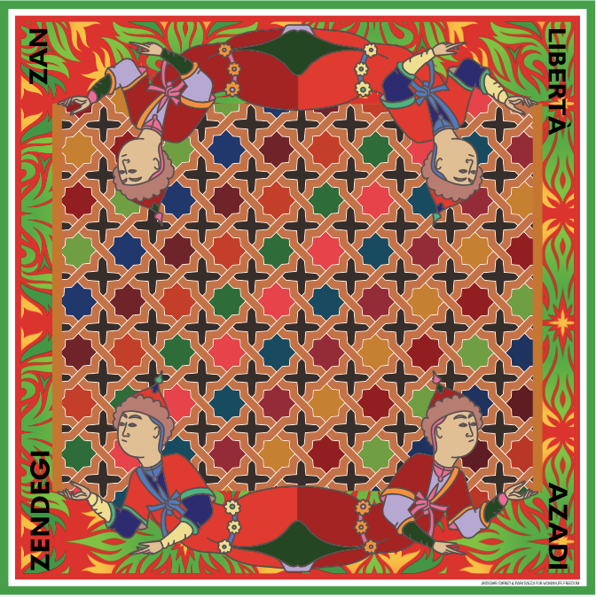 PAIRI DAEZA - Ardeshir Tabrizi Scarf Large