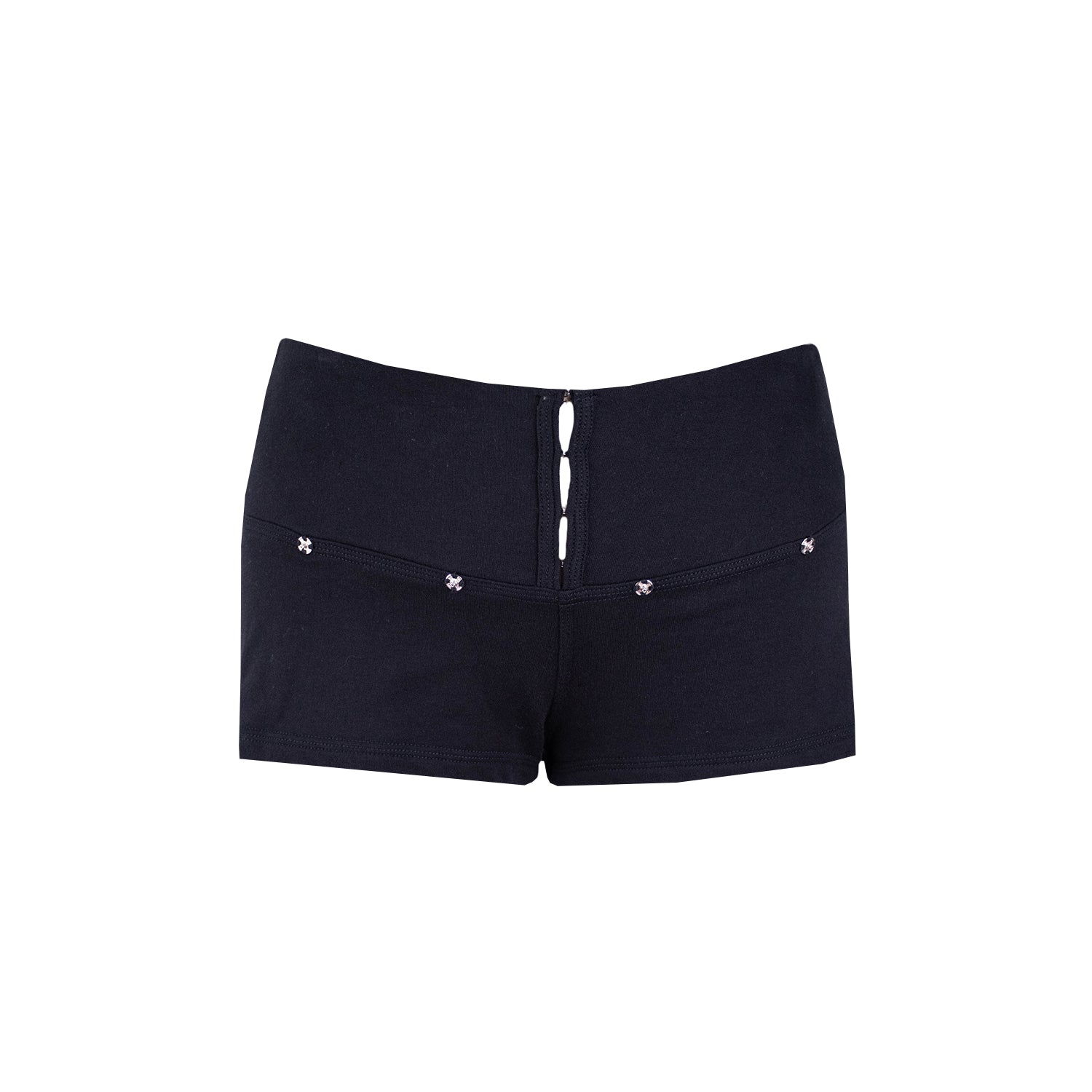 TOILÈ STUDIOS - Layer Midi Skirt + Micro Short - Black