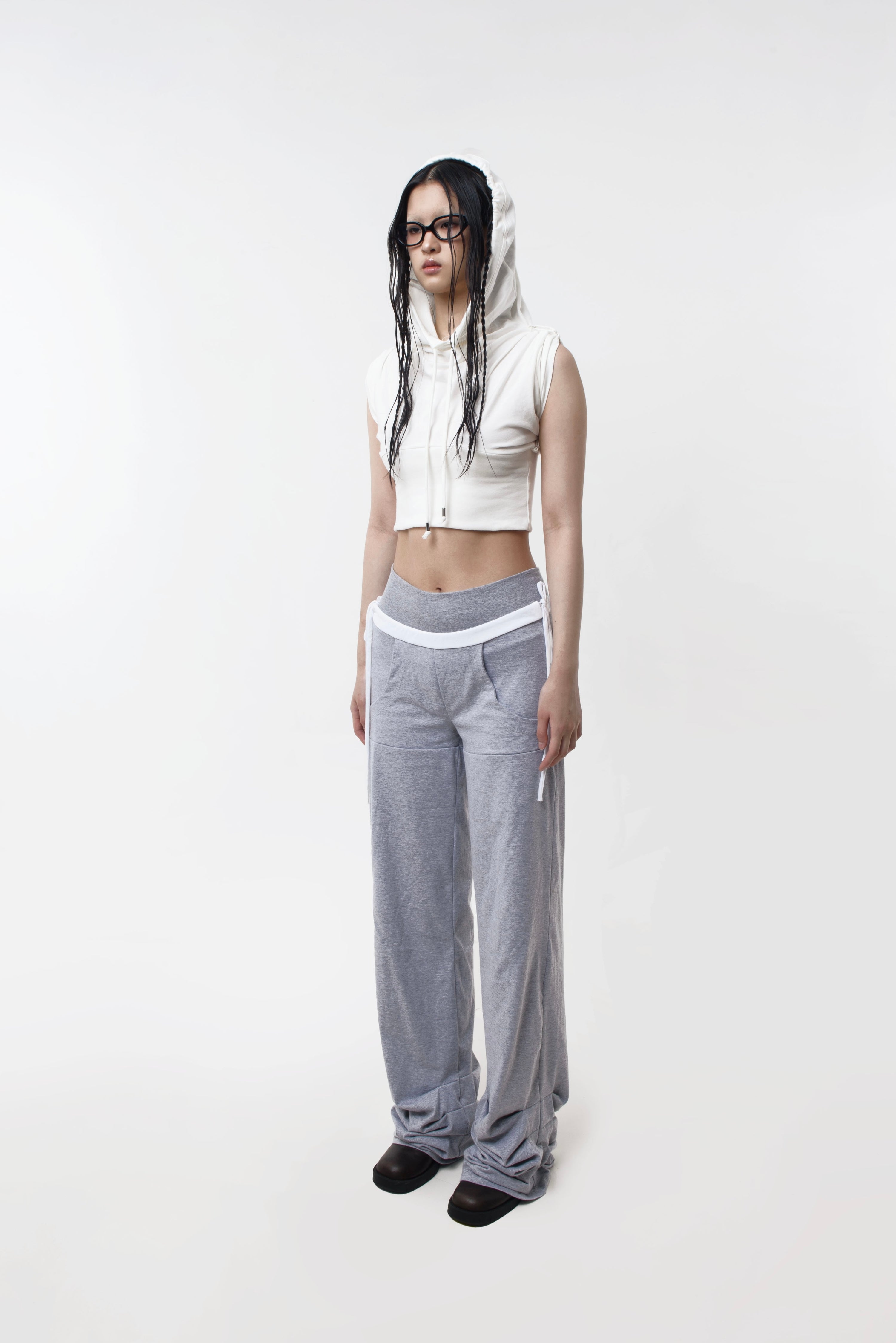 TOILÈ STUDIOS - Detachable Snap Slacks - Grey